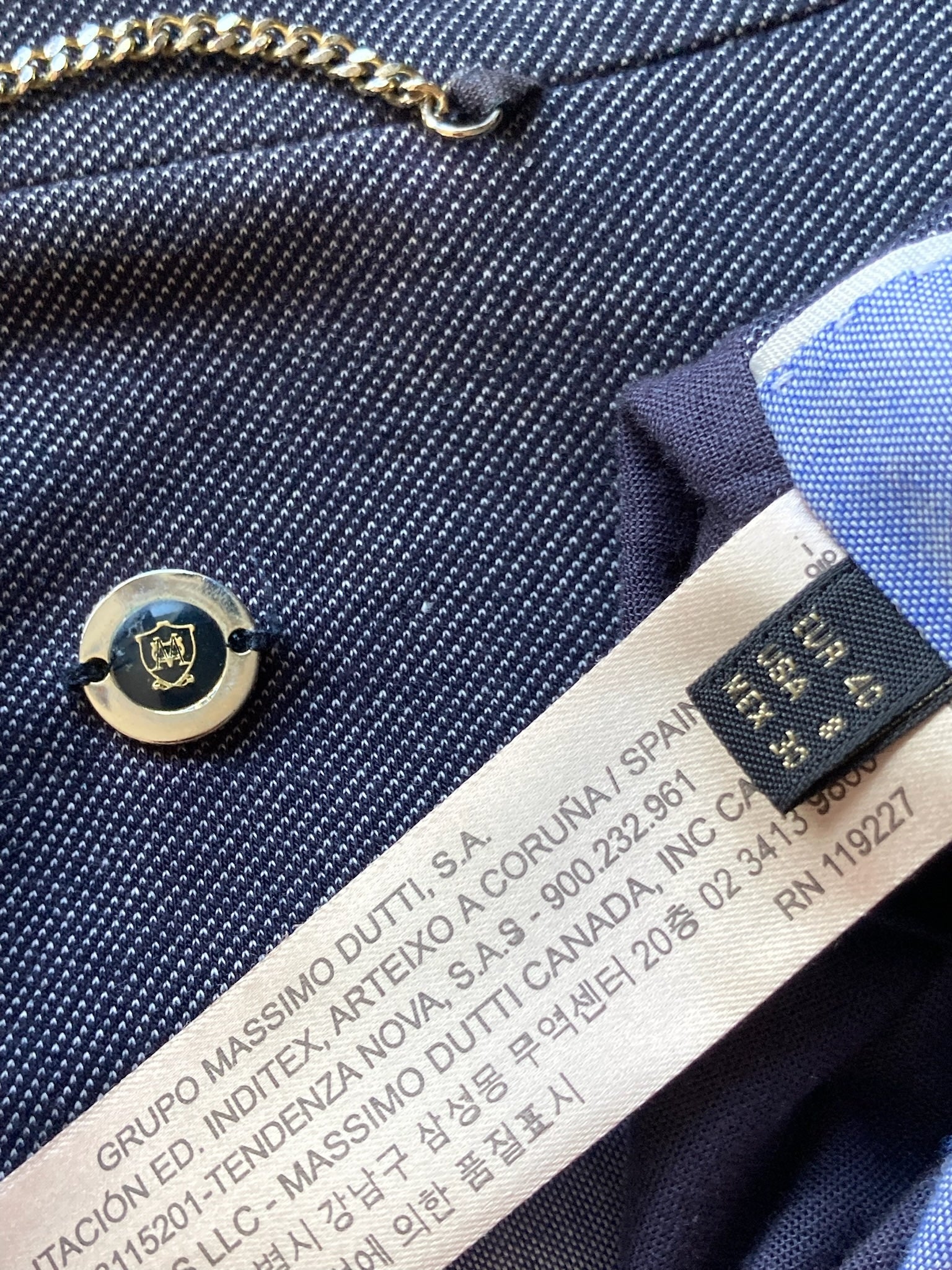 Sacou Massimo Dutti - marimea 40 - L