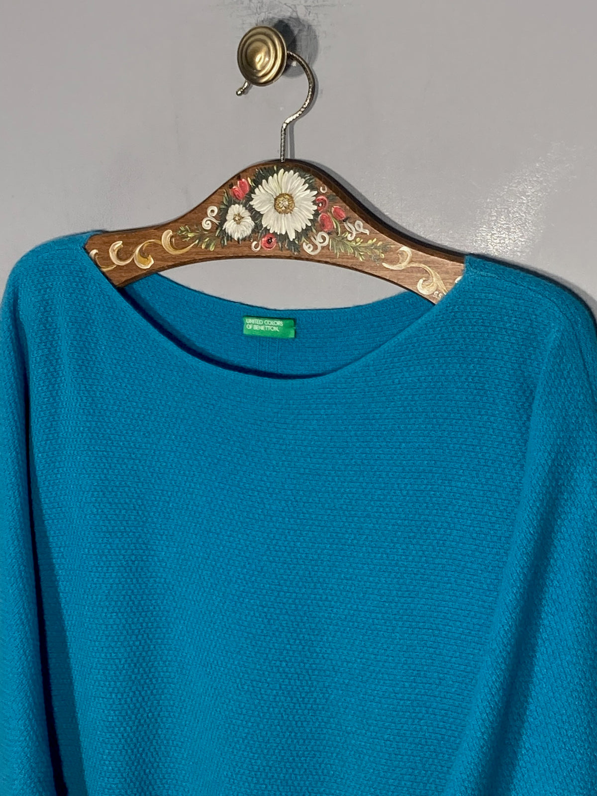 Bluza (80%lana) Benetton - marimea M - Femei