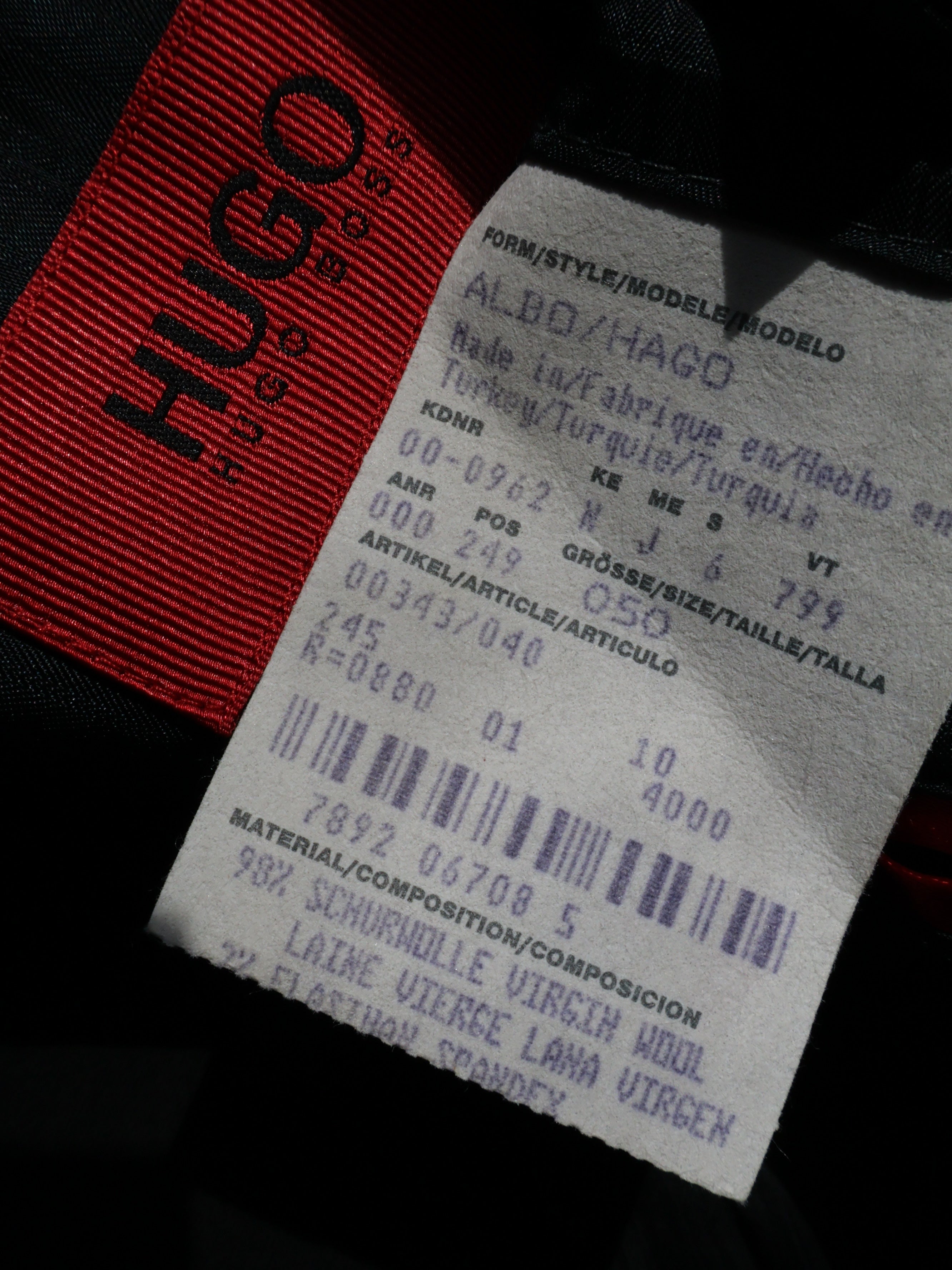 Sacou Hugo Boss - marimea L/XL - Barbati