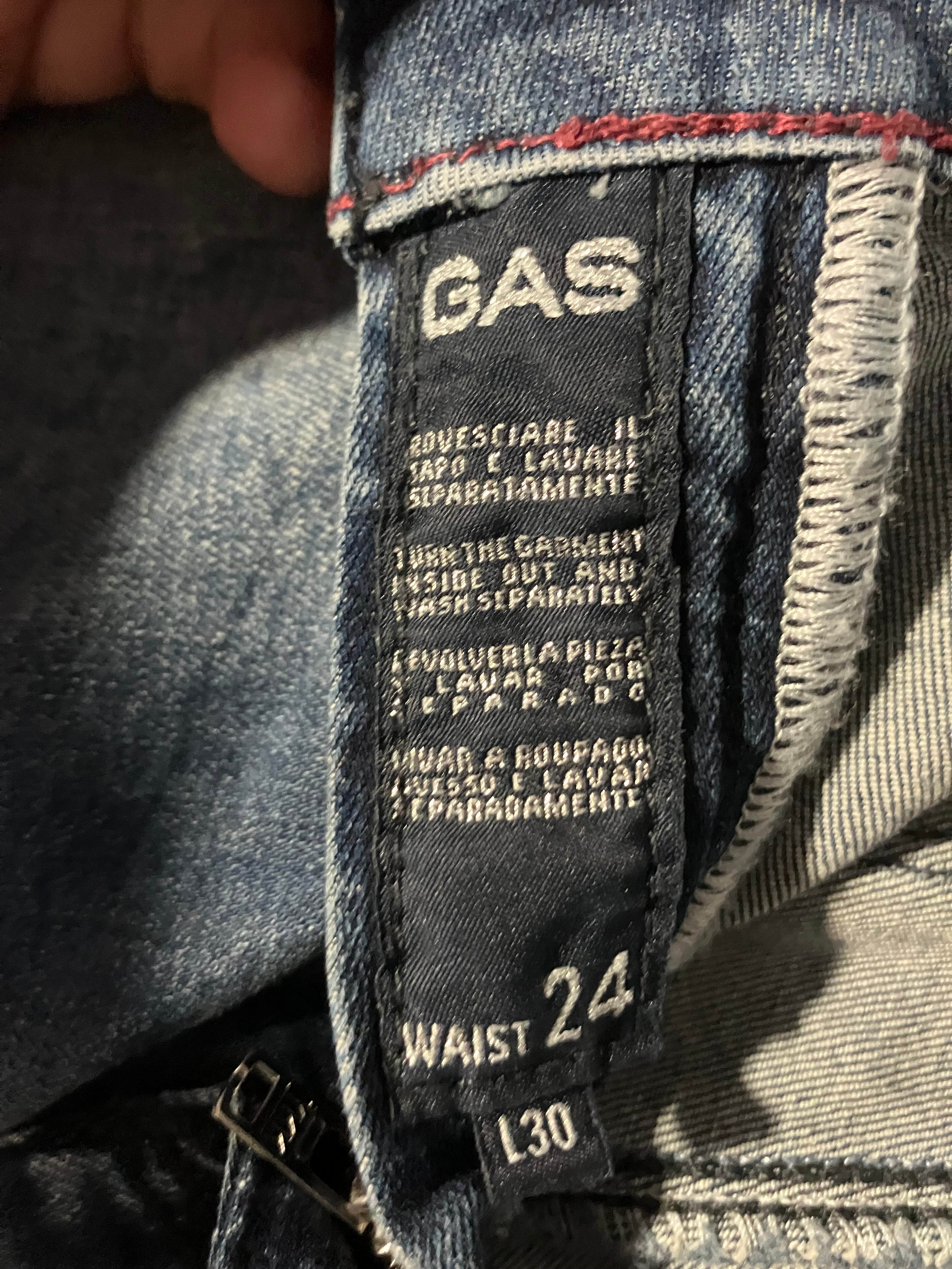 Blugi Gas - marimea W24 XS