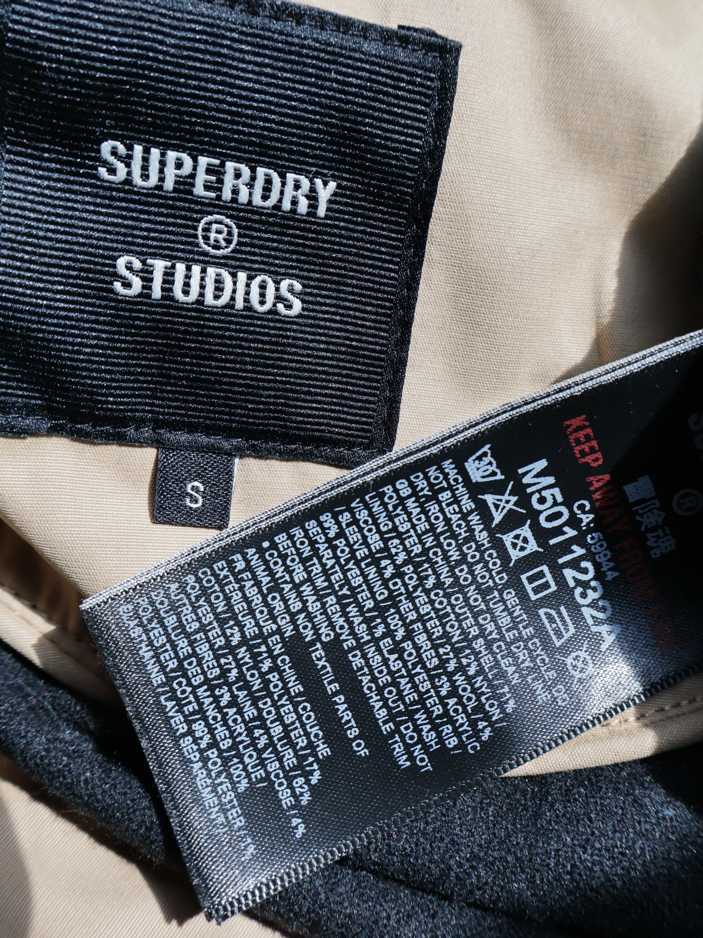 Jacheta SuperDry - marimea S - Barbati