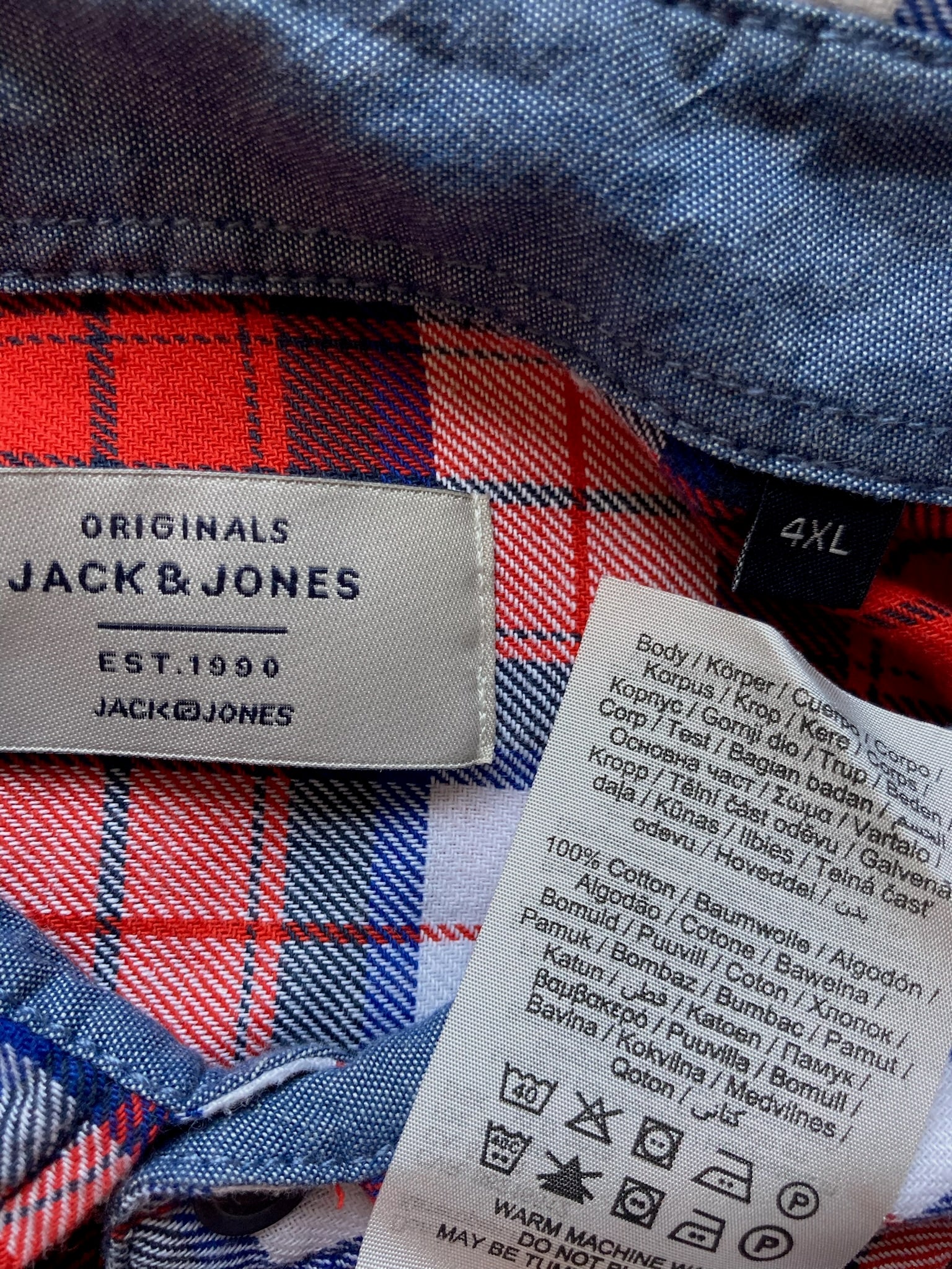 Camasa Jack&Jones - marimea 4XL - Barbati