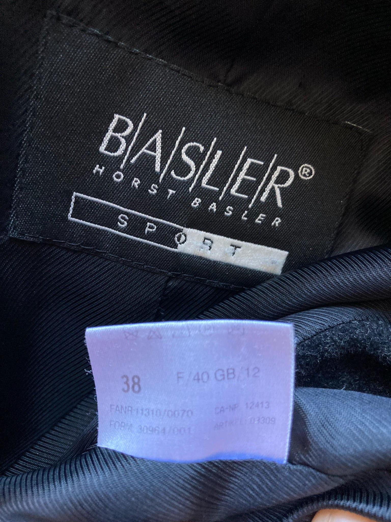 Palton (70%lana/10%angora) Basler - marimea L/XL - Femei