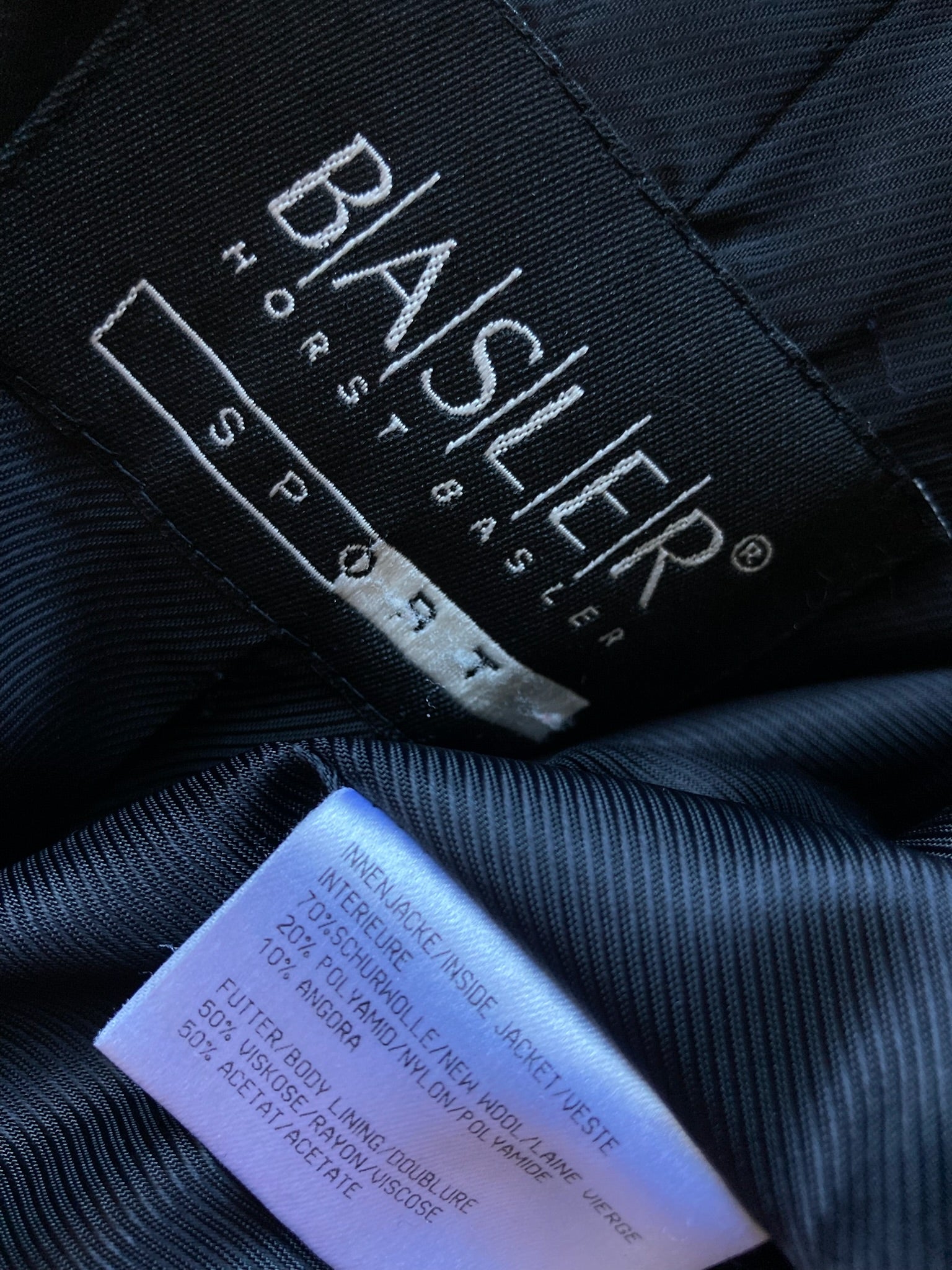 Palton (70%lana/10%angora) Basler - marimea L/XL - Femei