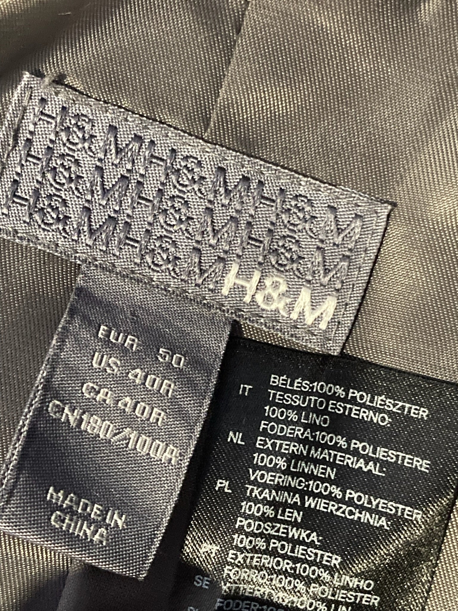 Sacou H&M (100%in) - marimea 50 - L