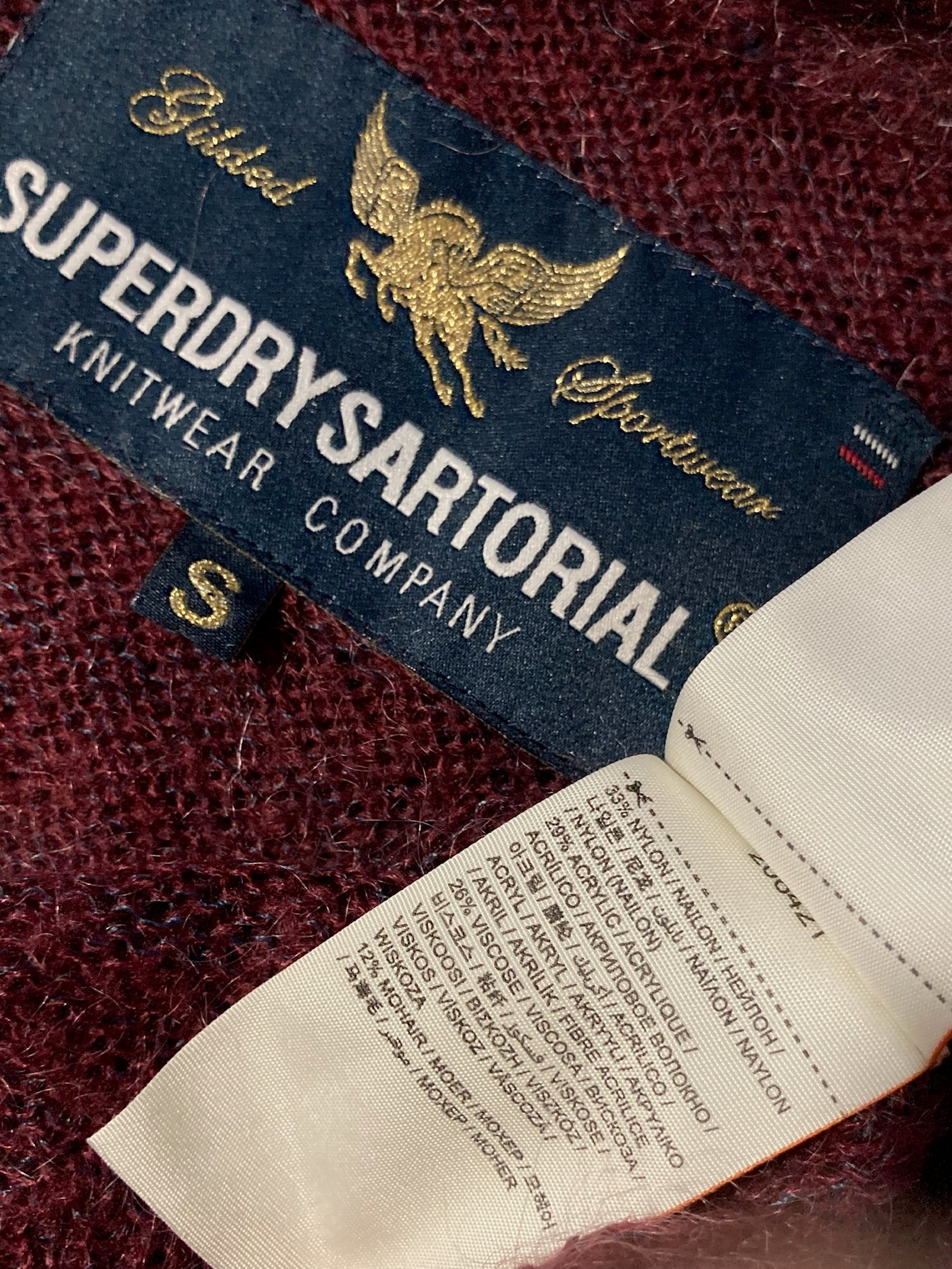 Superdry top sartorial knitwear