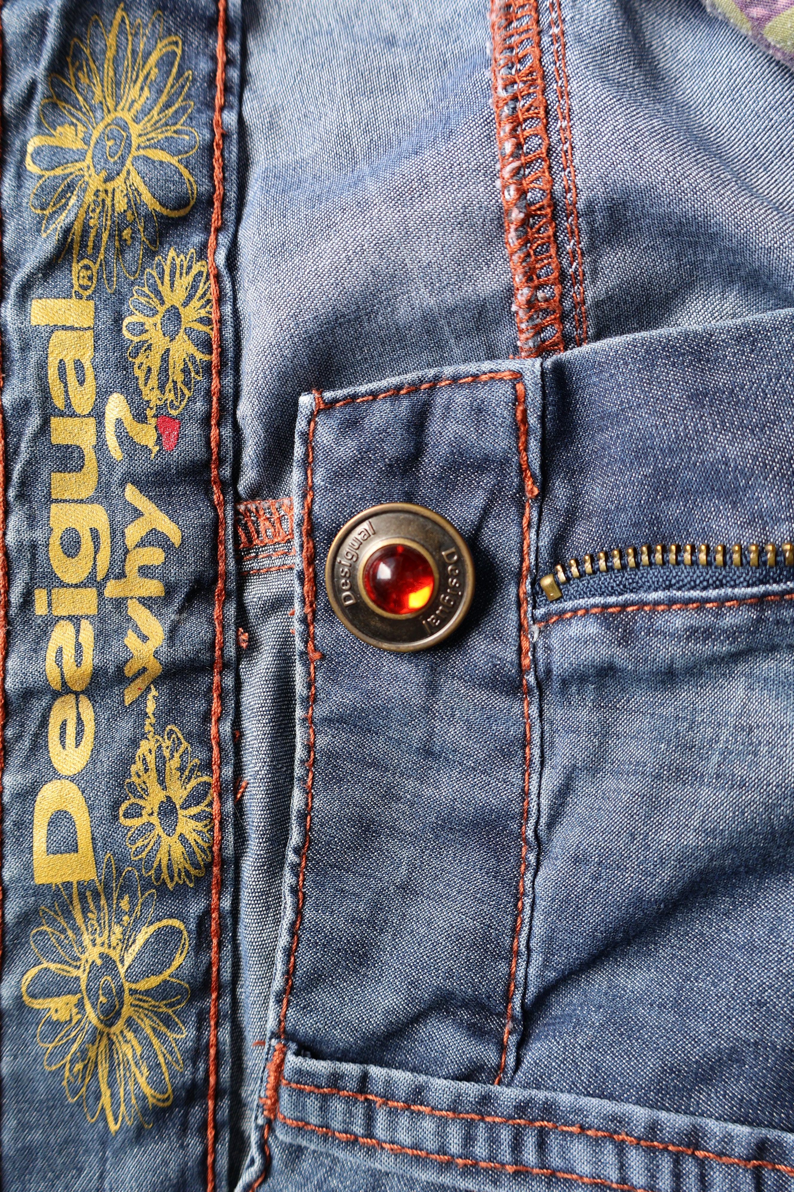 Blugi Desigual - marimea L W30 - Femei