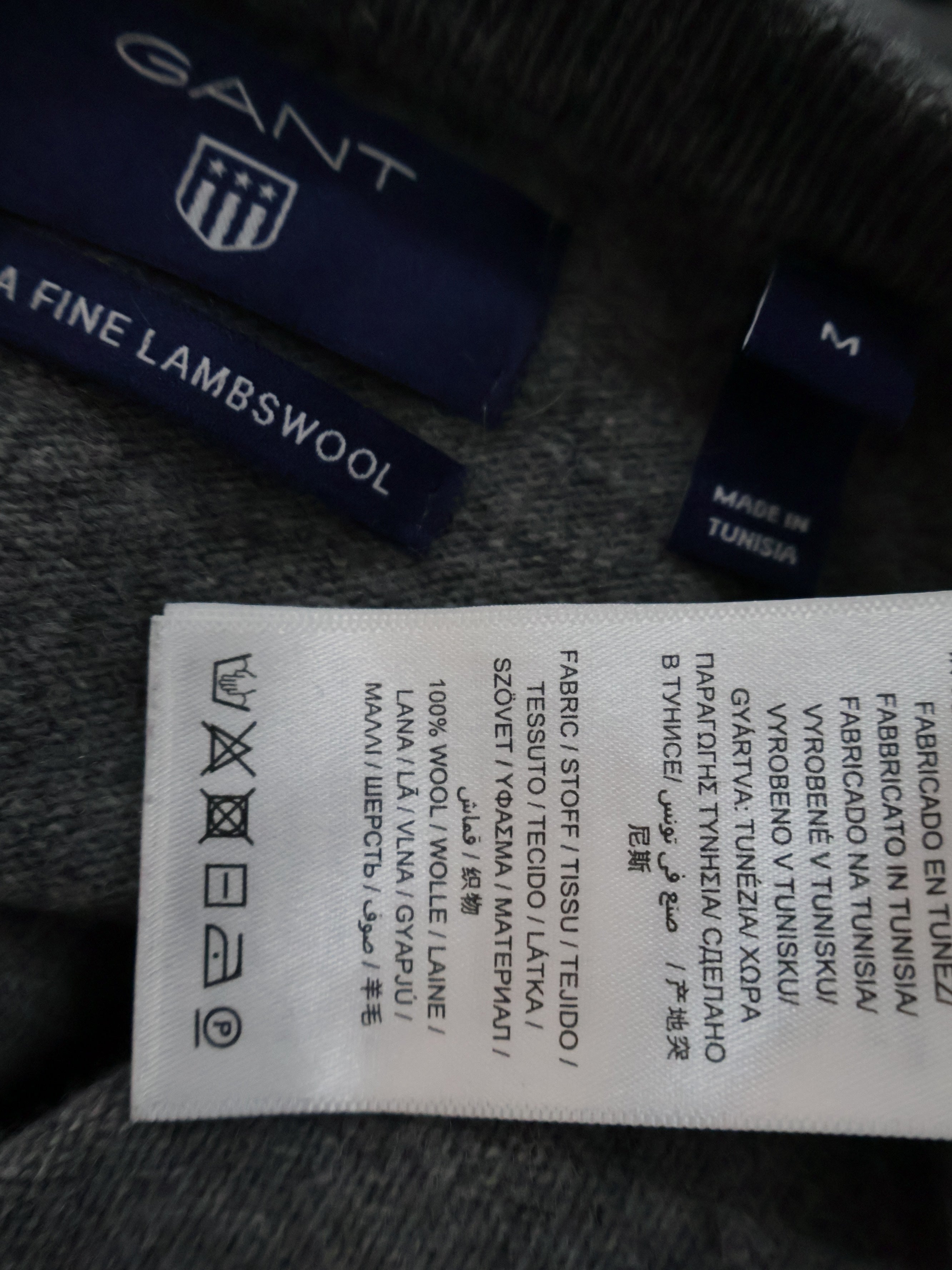 Bluza (100%lana) Gant - marimea M - Barbati