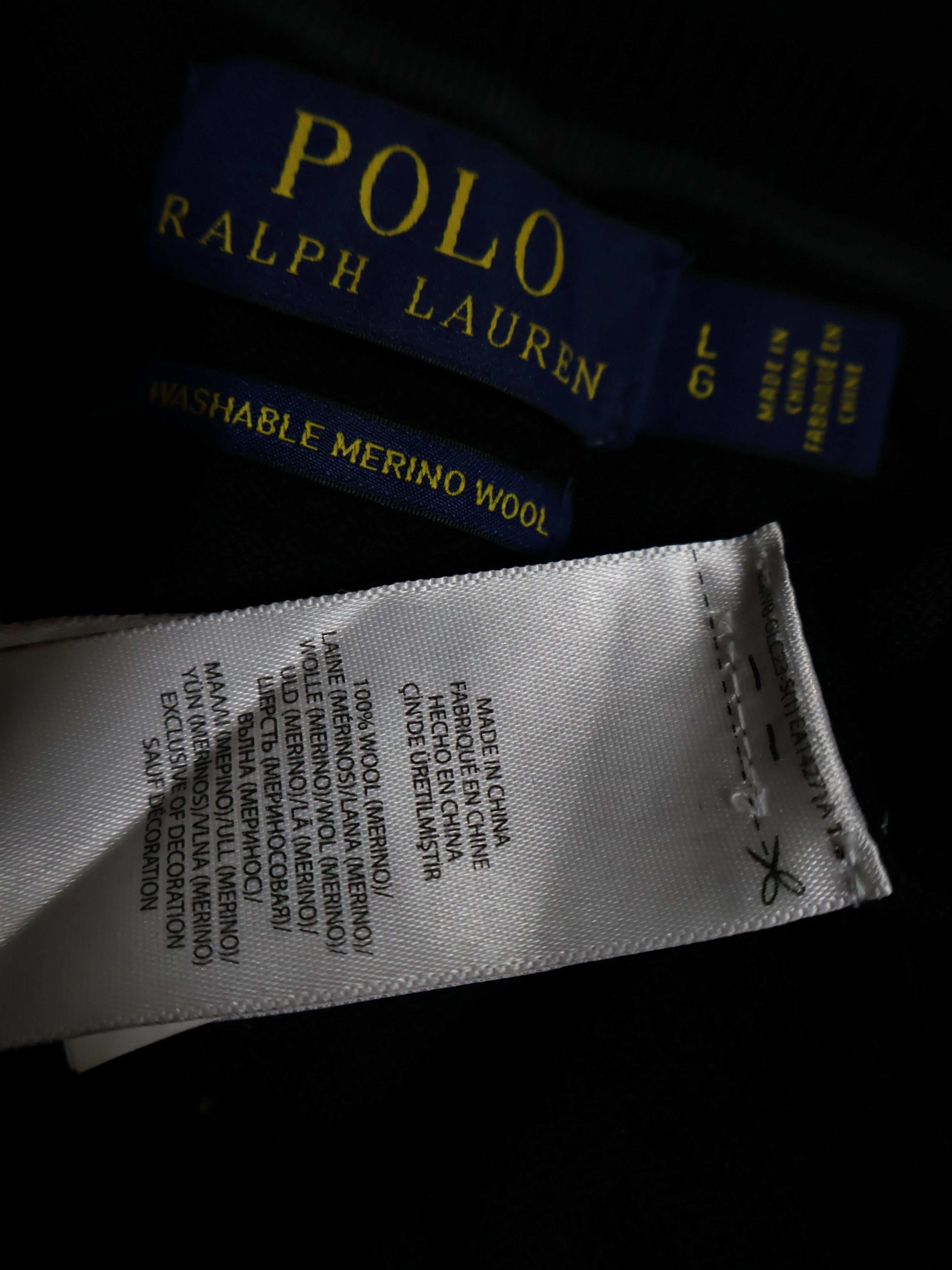 Bluza (100%lana) Polo Ralph Lauren - marimea L - Barbati