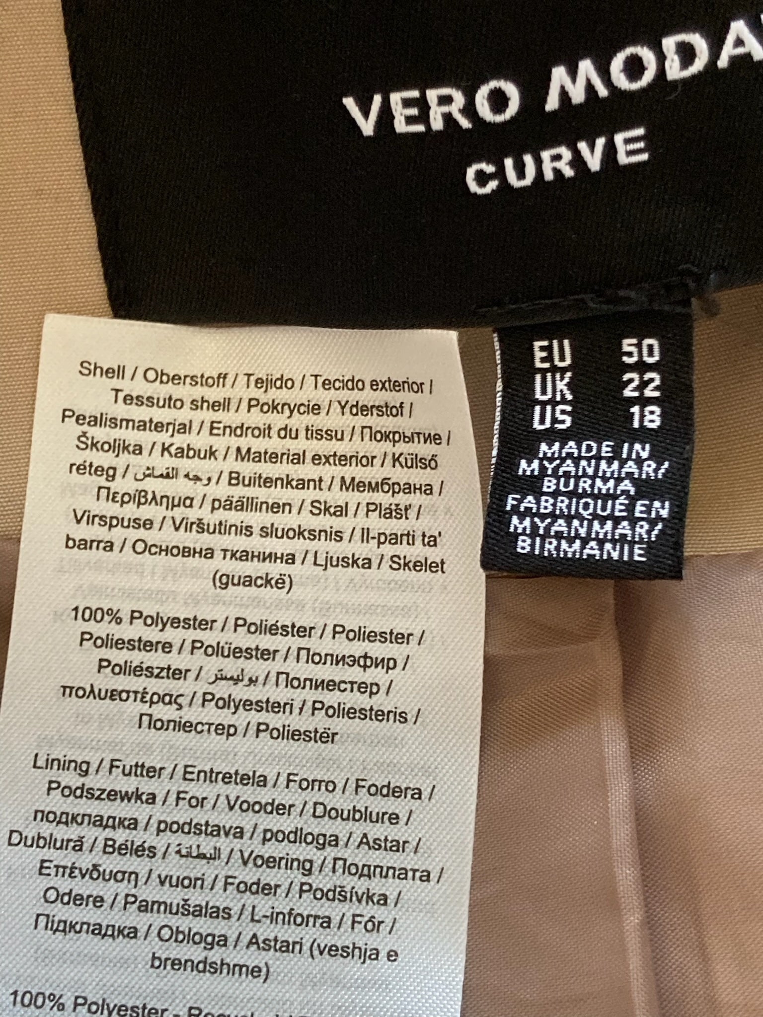 Trenci Vero Moda - marimea 50 - XXL/3XL