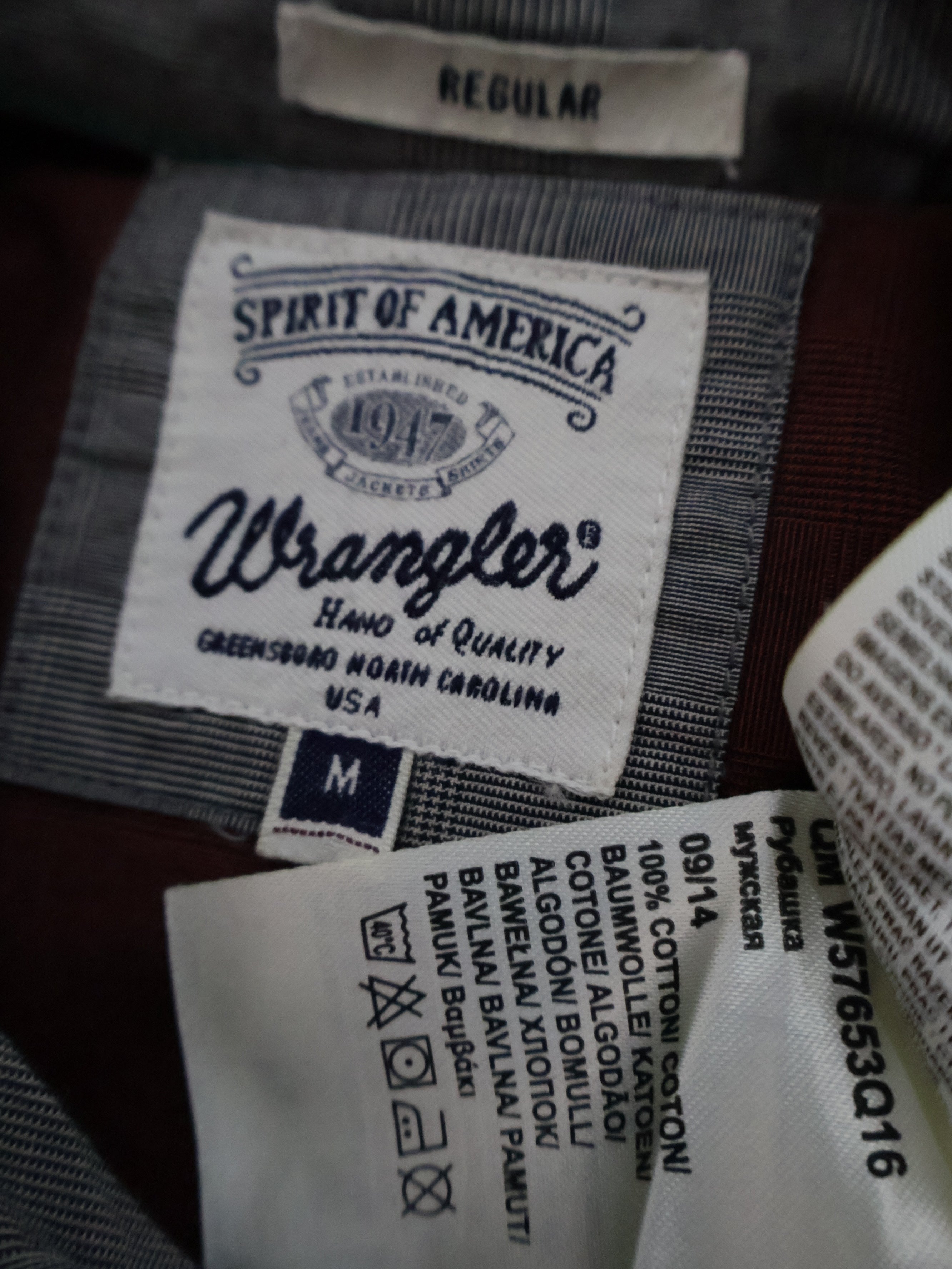 Camasa Wrangler - marimea M - Barbati