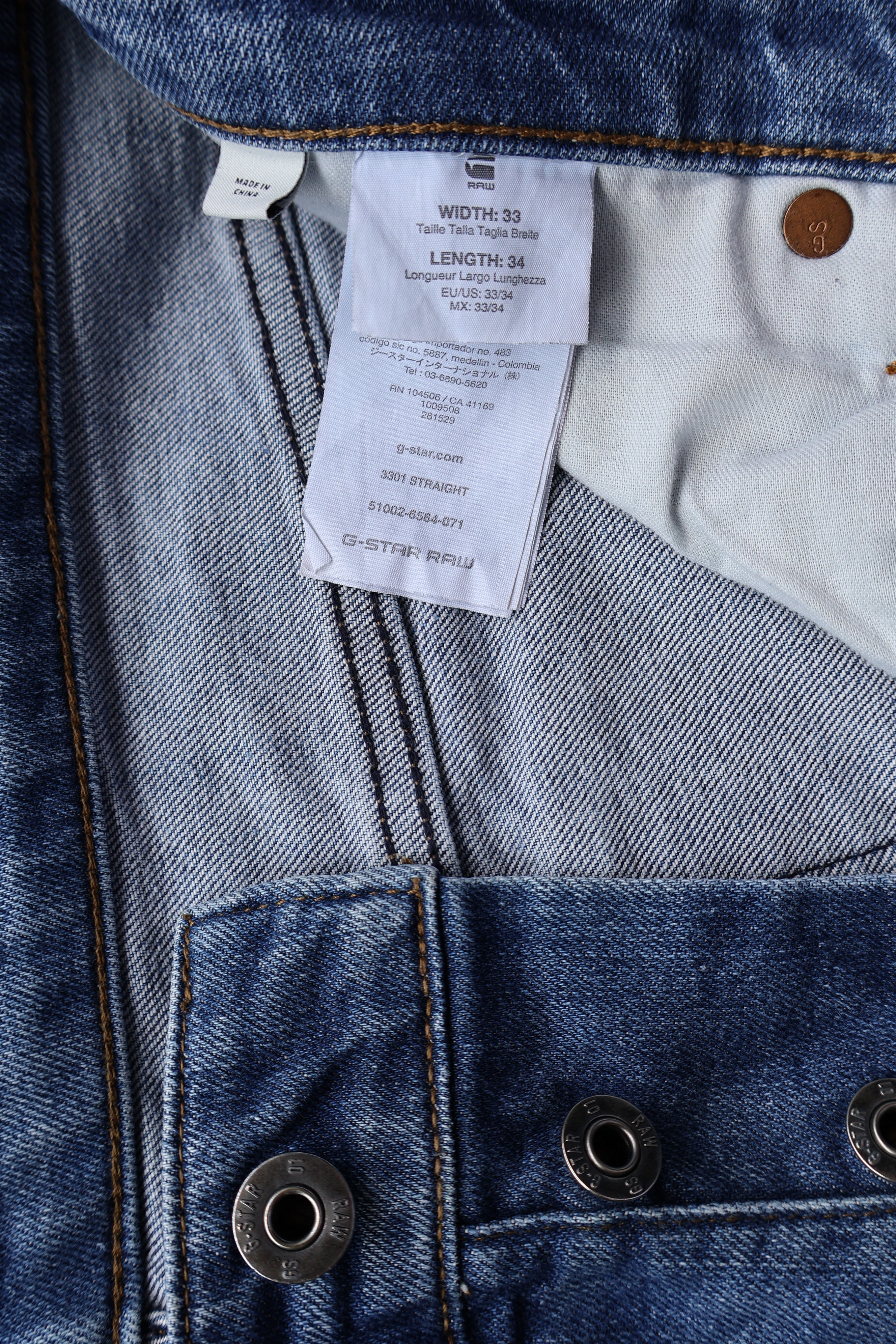 Blugi G-star - marimea M/L W33/L34 - Barbati