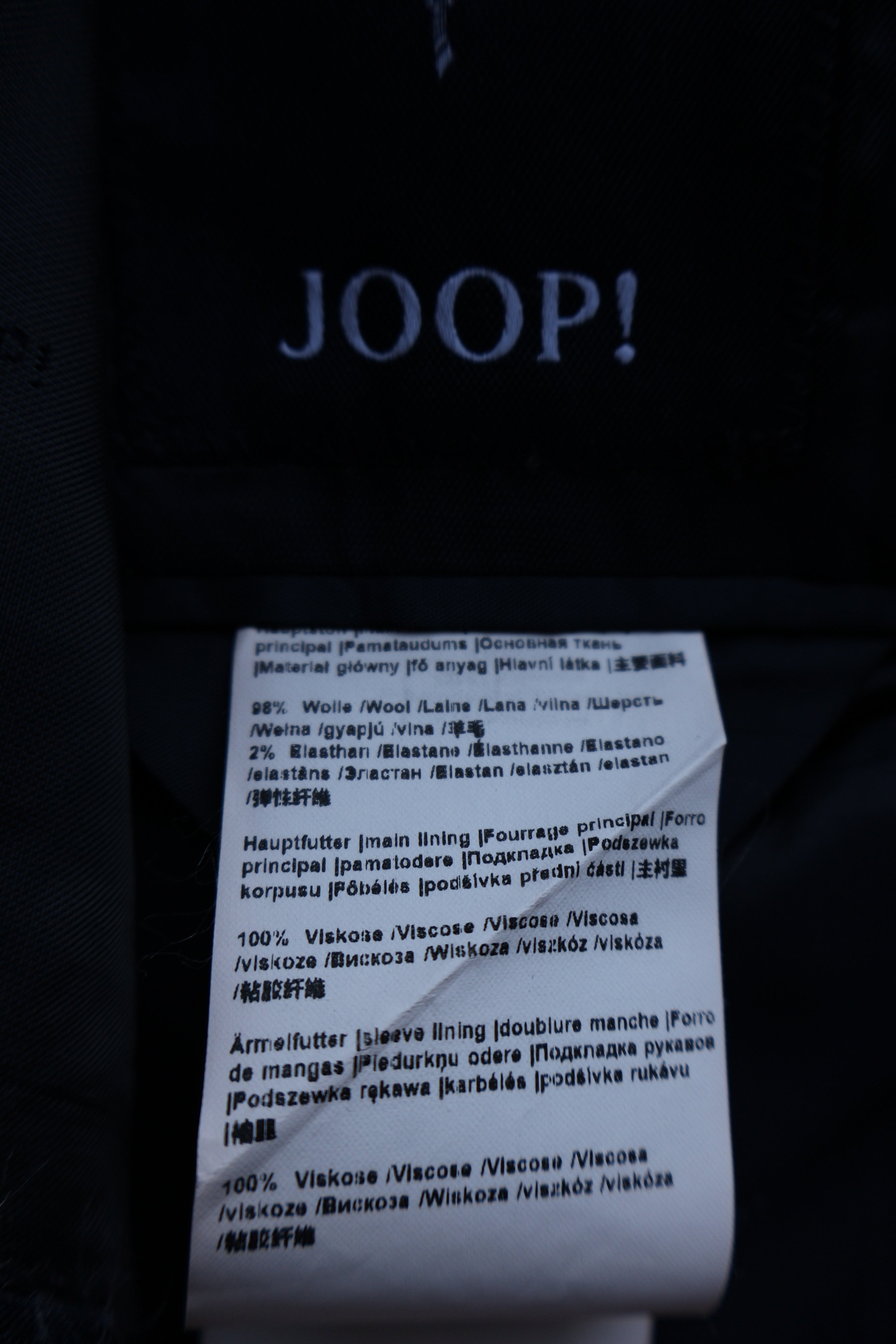 Sacou (100%lana) Joop - marimea M/L - Barbati