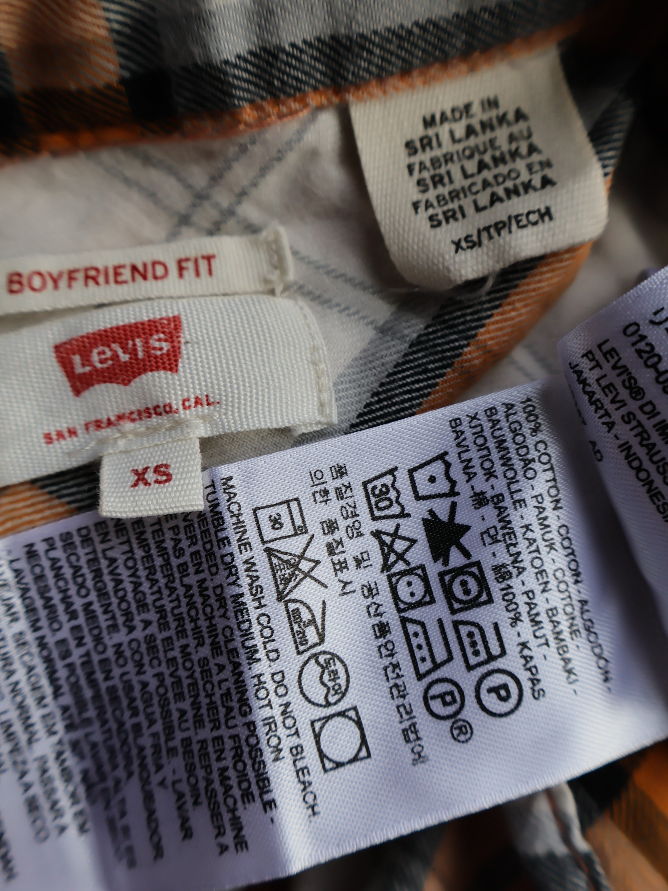 Camasa Levi's - marimea XS (boyfriend) - Femei