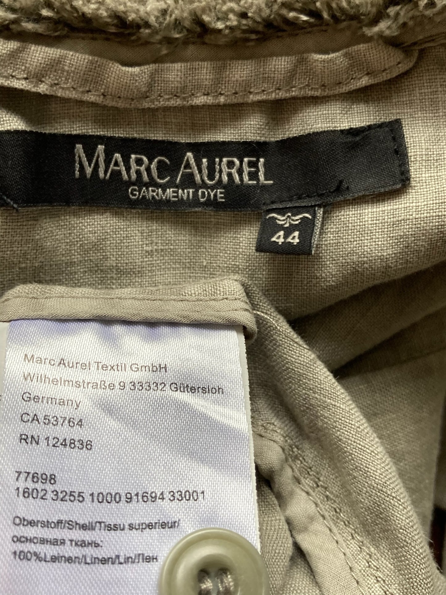 Sacou Marc Aurel (100%in) - marimea 44  L/XL