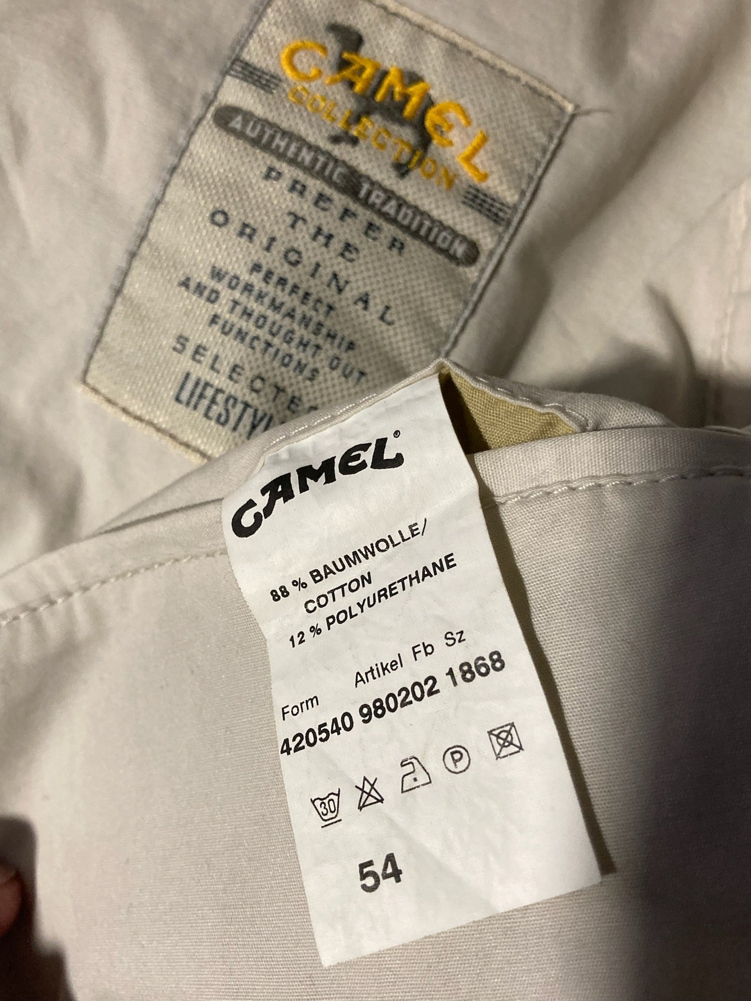 Geaca (jacheta) Camel - marimea 54 - XXL