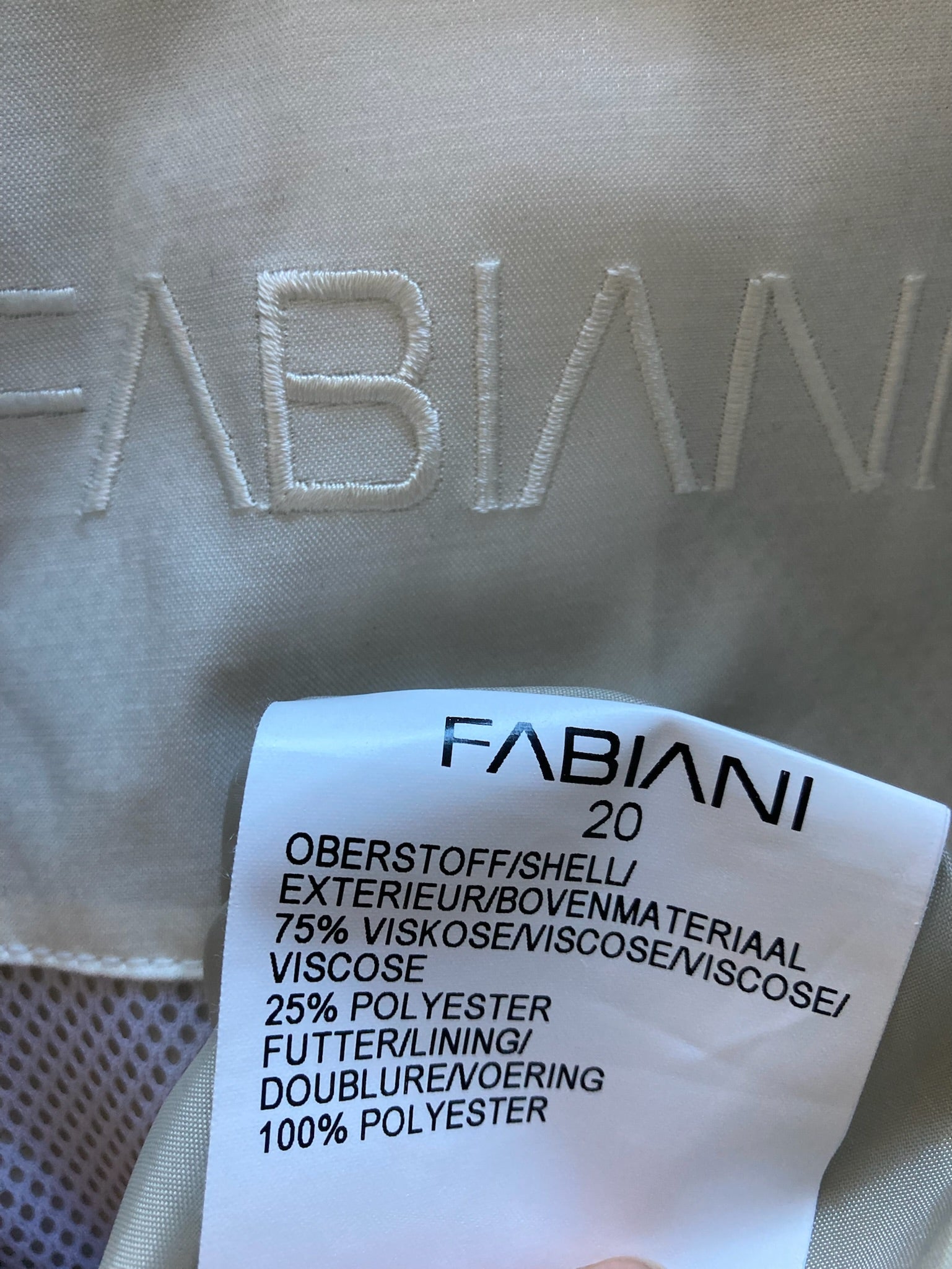 Geaca Fabiani - marimea L/XL
