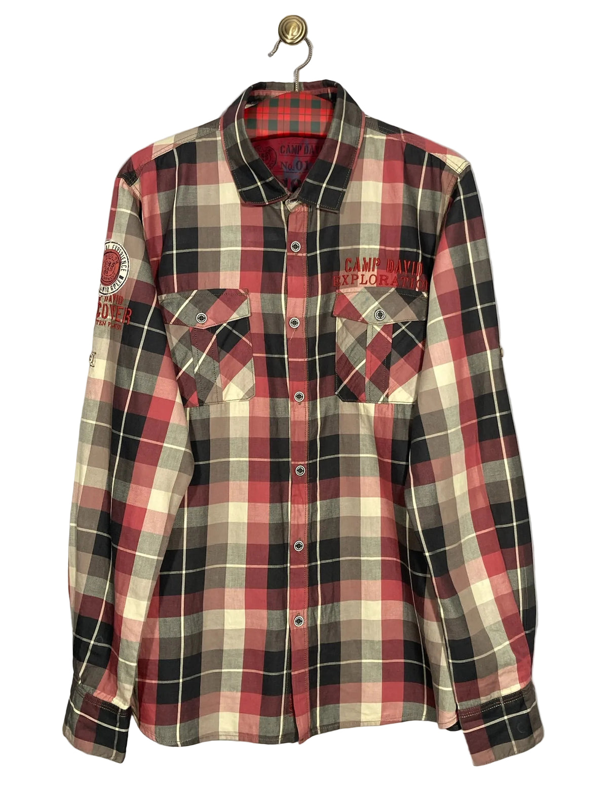 Camasa Camp David - marimea M(oversize)/L - Barbati