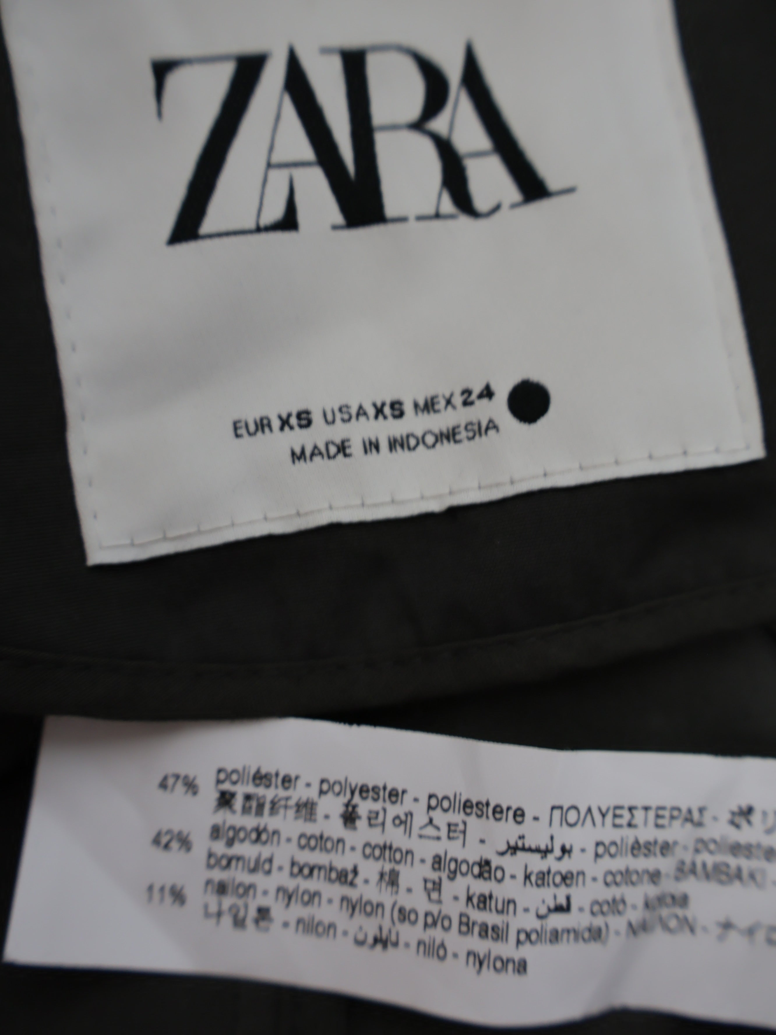 Trenci Zara - marimea XS (oversize) - Femei