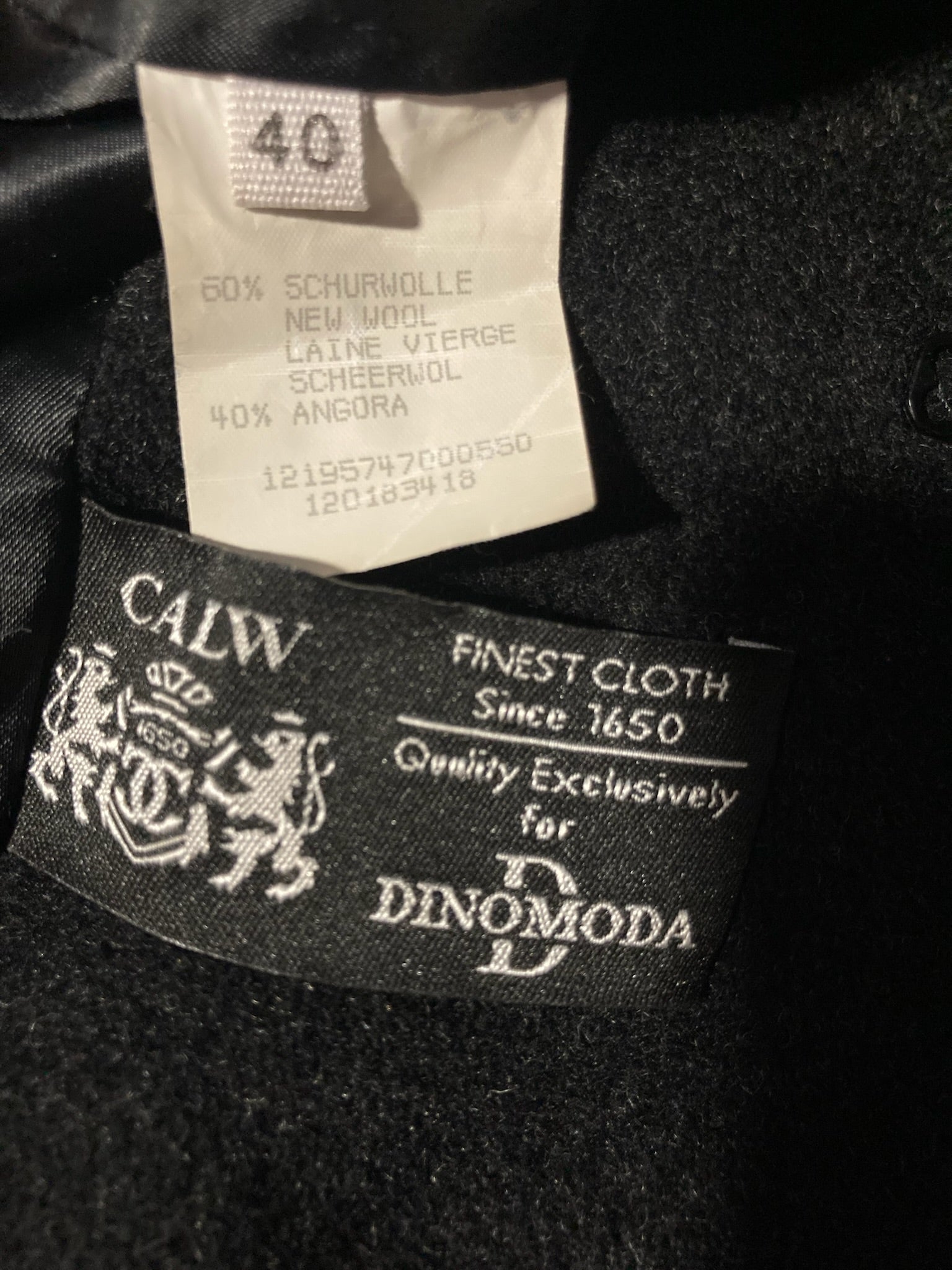 Palton (60%lana/40%angora) DinoModa - marimea L - Femei