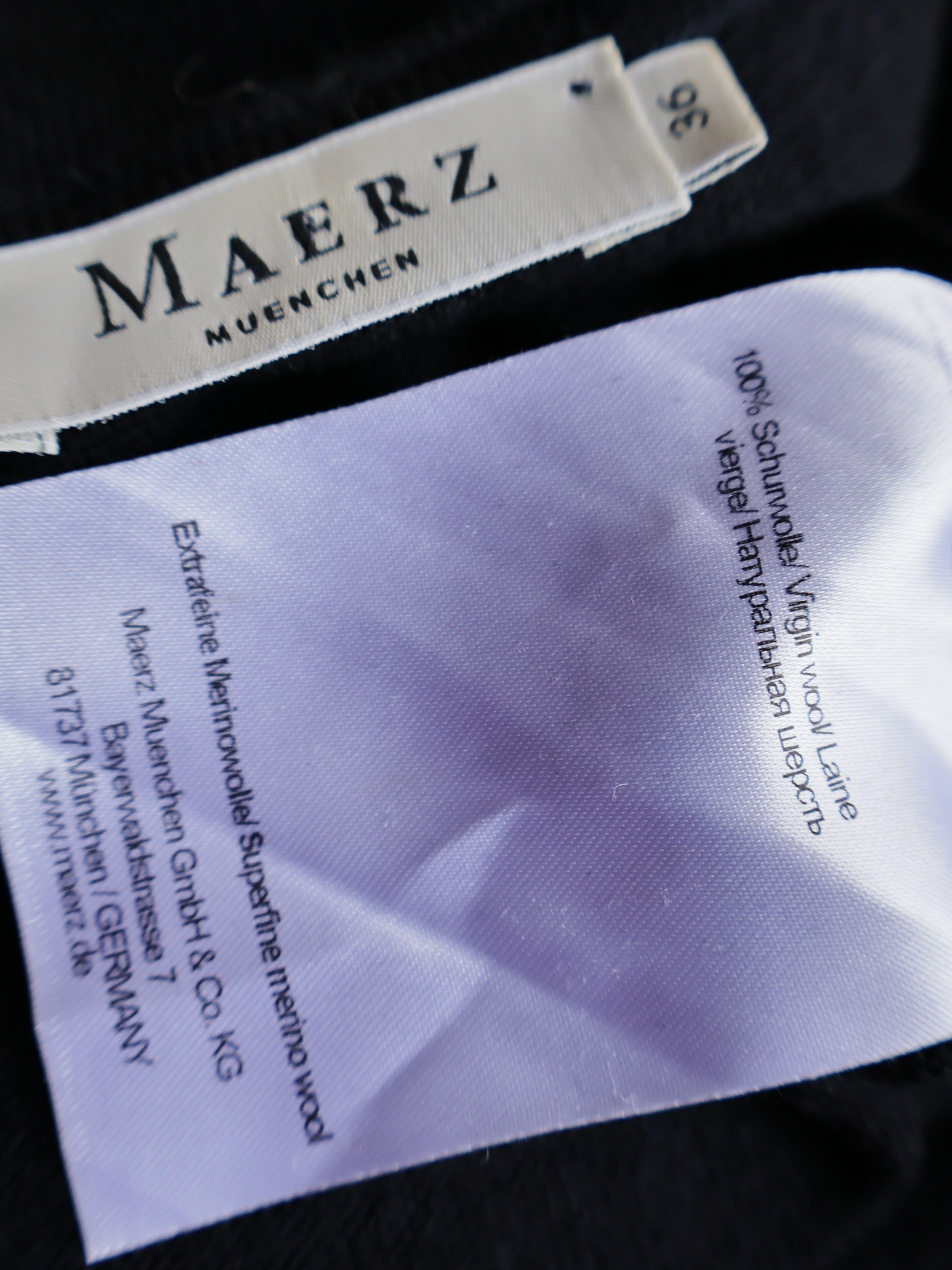 Tricou (100%lana) Maerz - marimea S - Femei