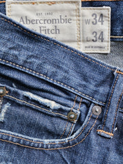 Blugi Abercrombie&Fitch - marimea M/L W34/L34 - Barbati