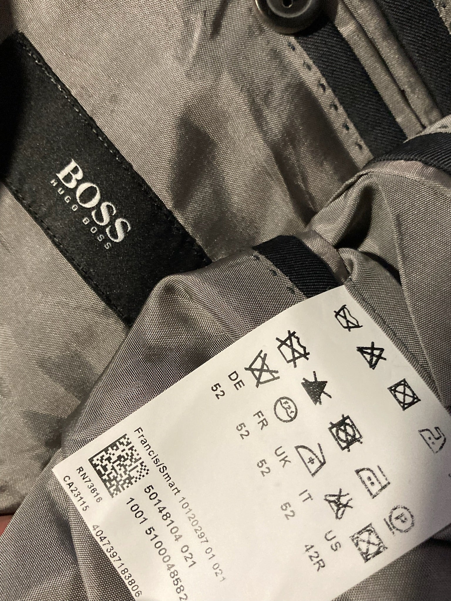 Sacou (100%lana) Hugo Boss - marimea 52 (L/XL) - Barbati