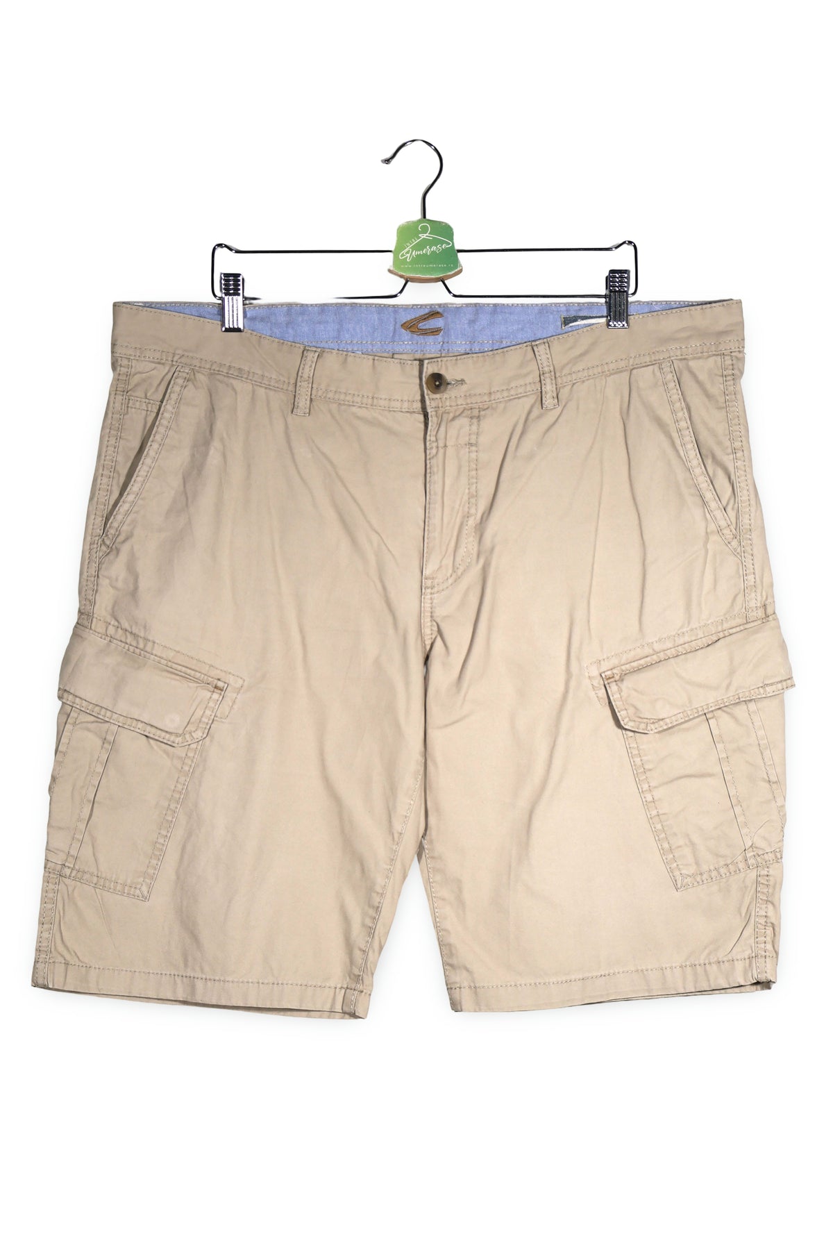 Pantaloni scurți camel active din bumbac cu buzunare cargo – XXL/3XL – Bărbați