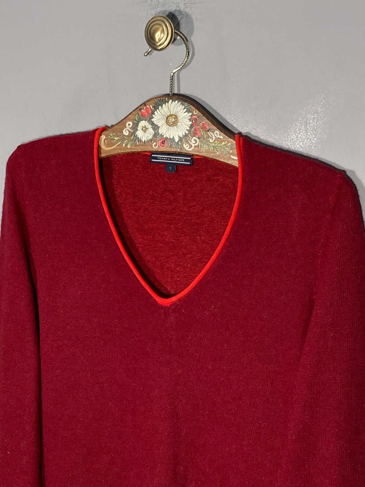 Bluza (19%lana/12%mohair) Tommy Hilfiger - marimea S - Femei