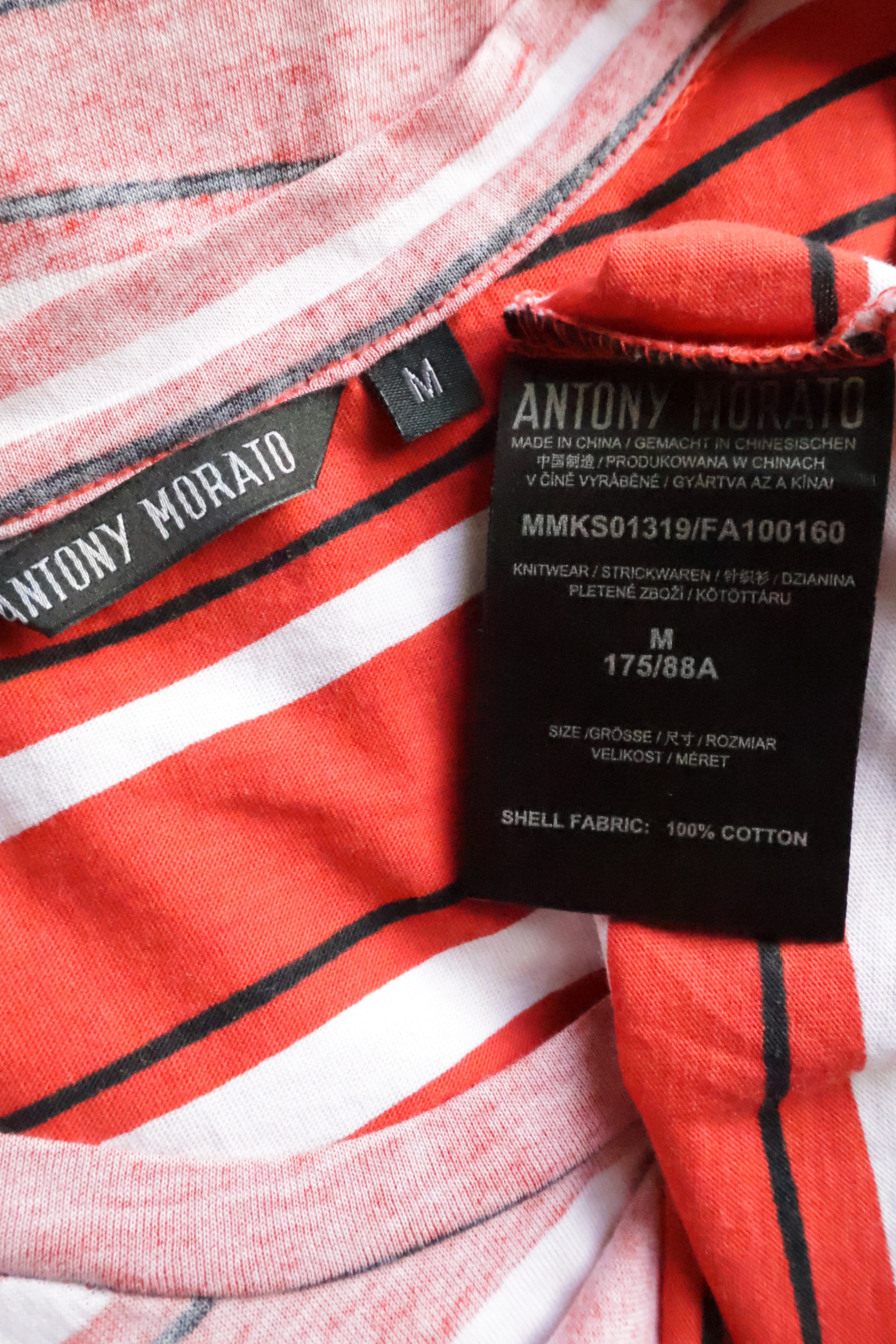 Tricou Antony Morato - marimea M - Barbati