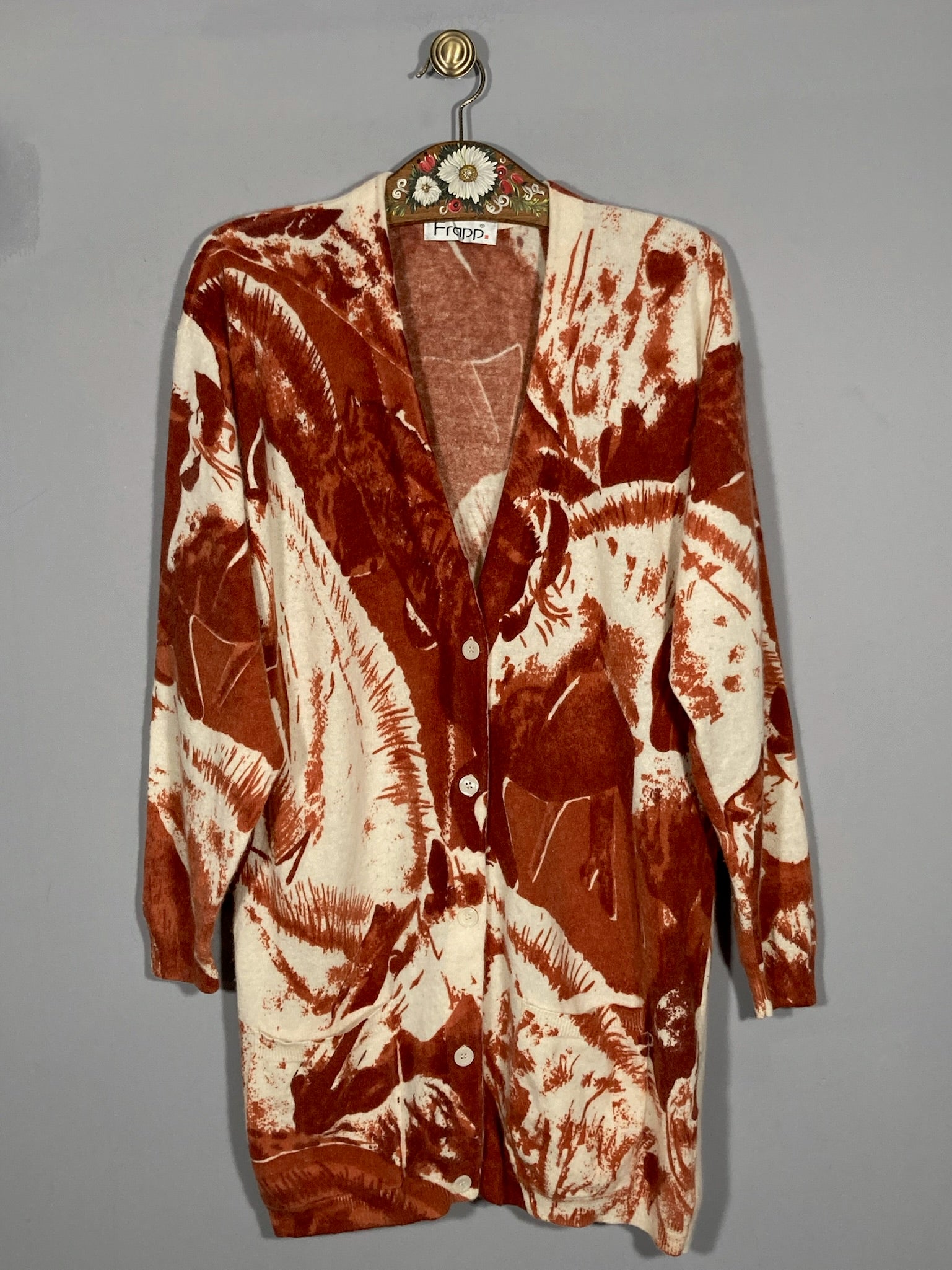 Bluza (cardigan) Frapp (lana) - marimea 44 - L