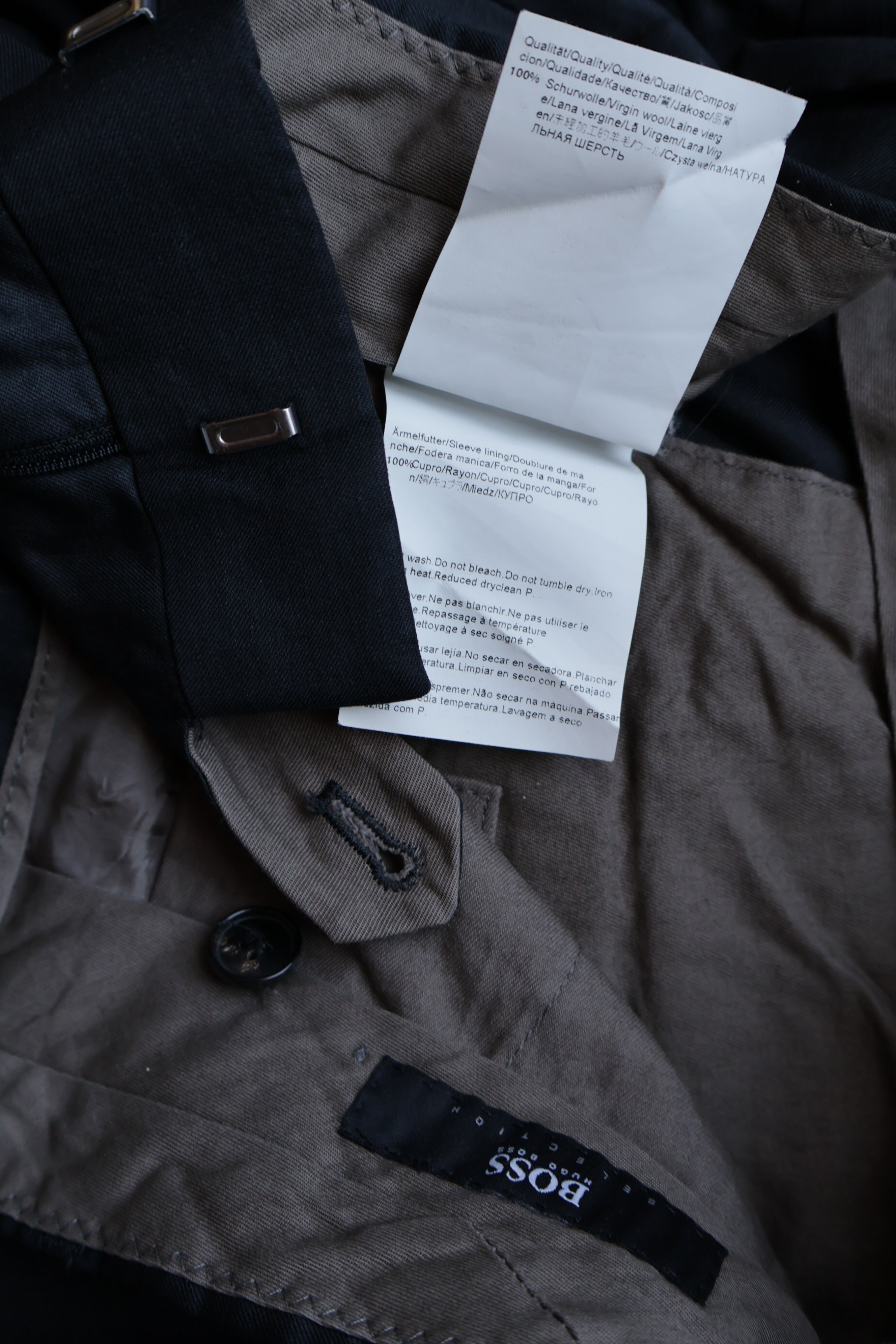 Pantaloni (100%lana) Hugo Boss - marimea S 46 - Barbati