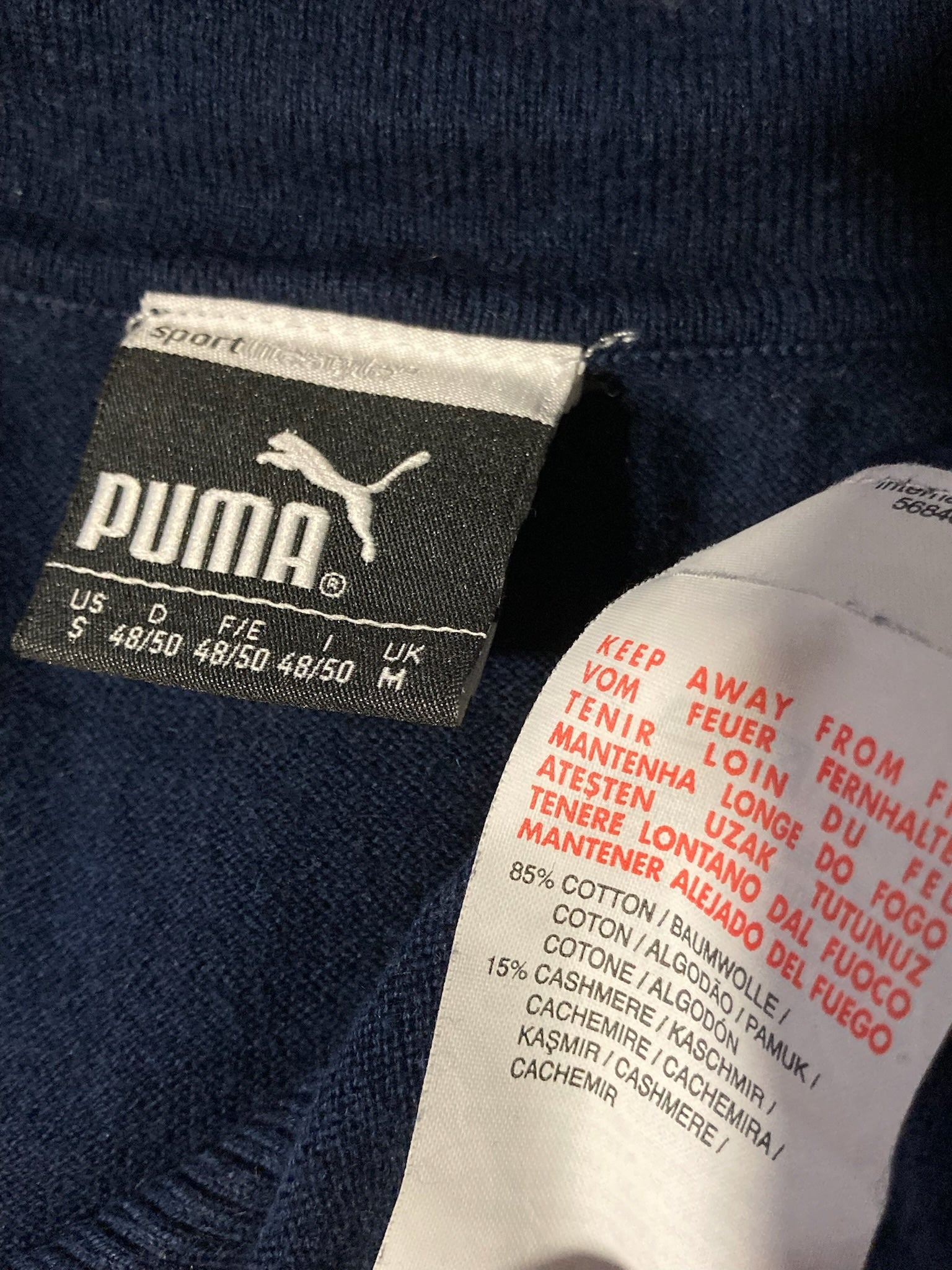 Bluza (cardigan) Puma - marimea S/M - Barbati