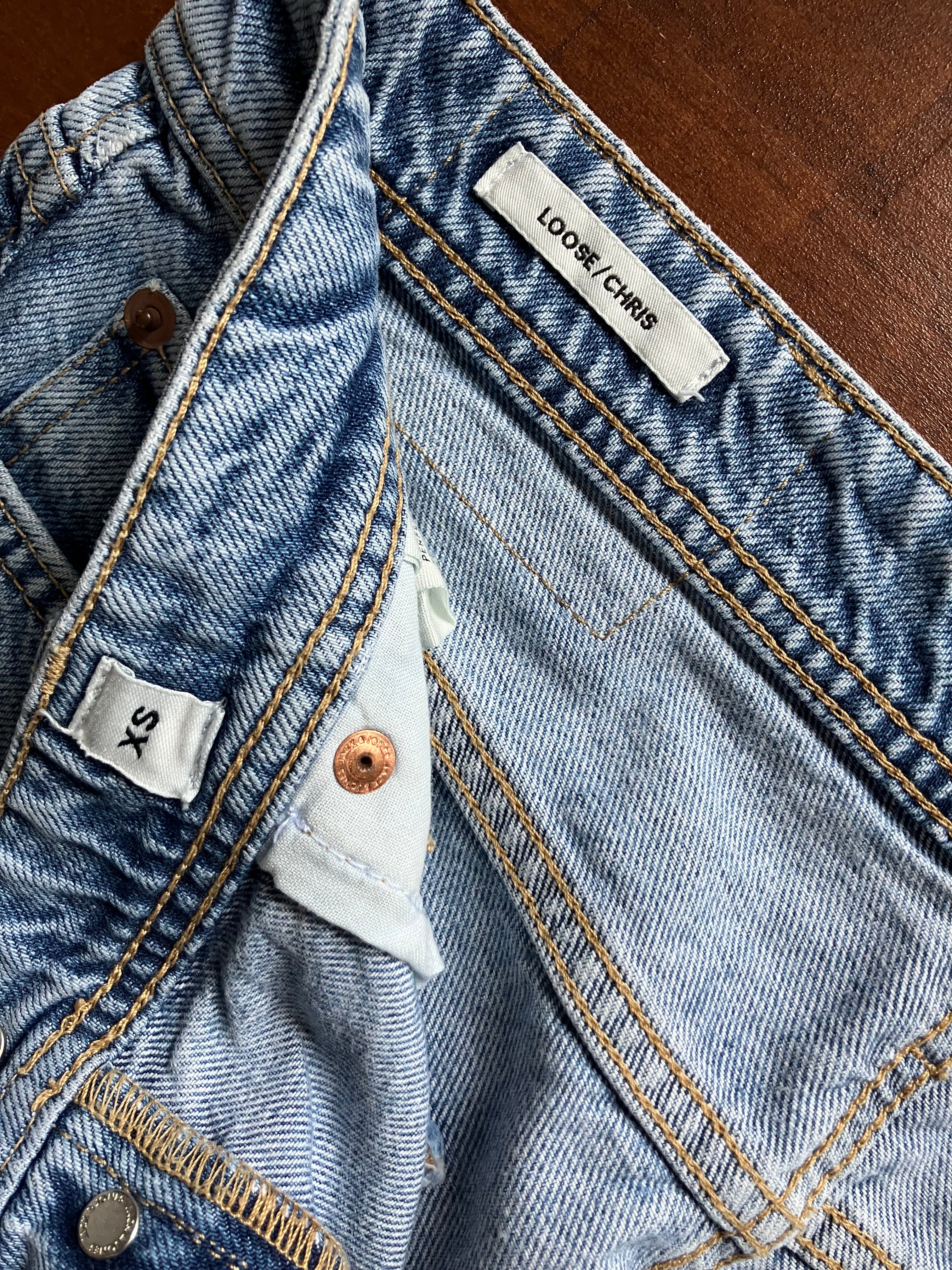 Blugi scurti Jack&Jones - marimea XS/S (relaxed fit)