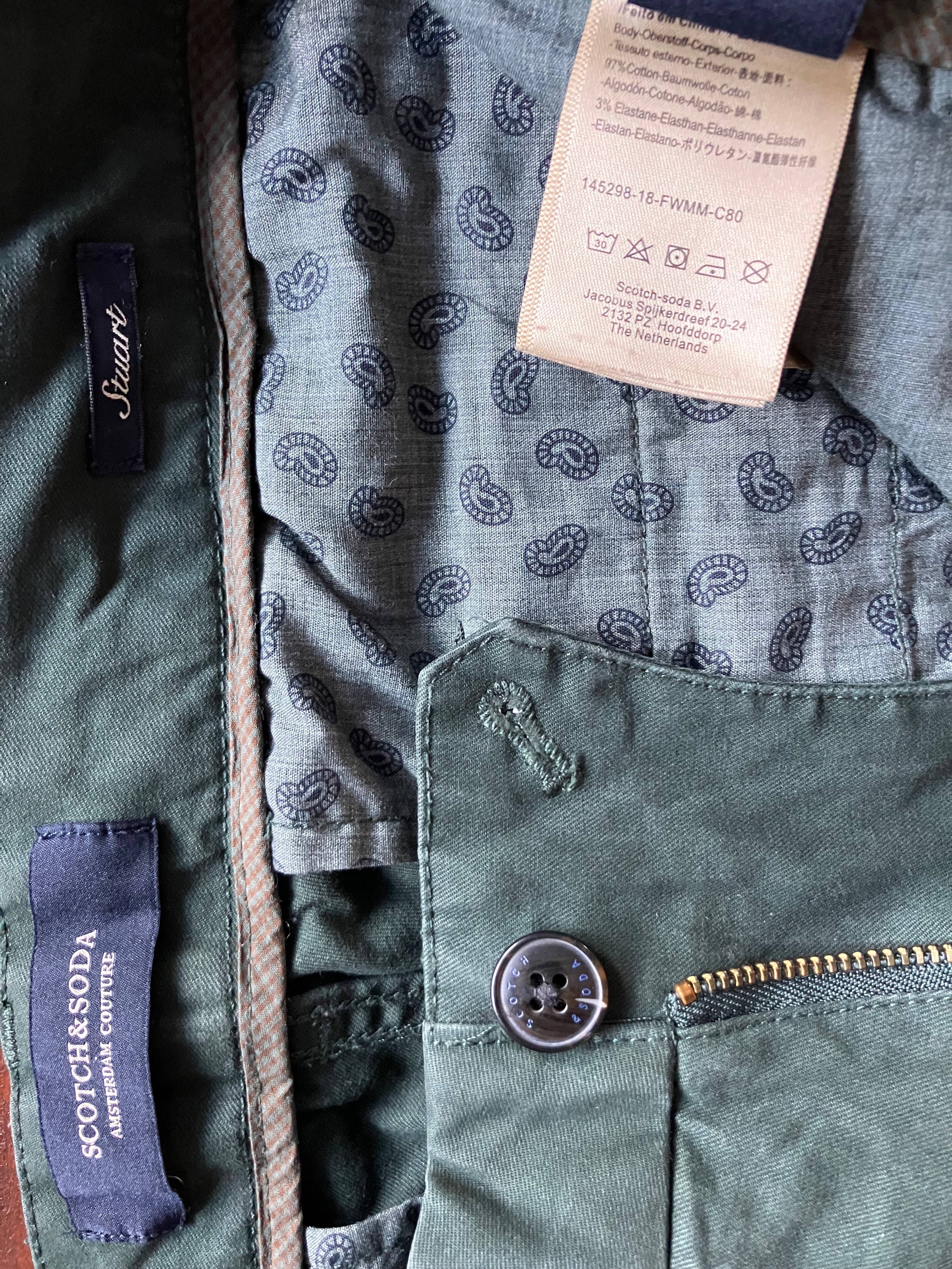 Pantaloni Sctoch&Soda - marimea W28/L32 - S