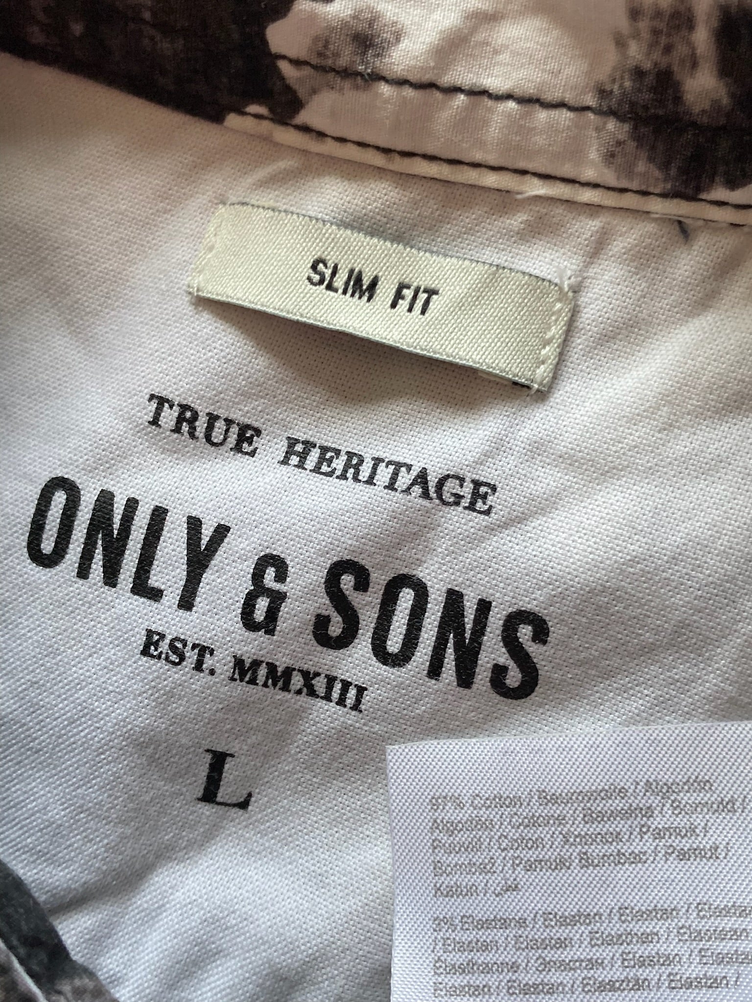 Camasa Only&Sons - marimea L (slim fit)