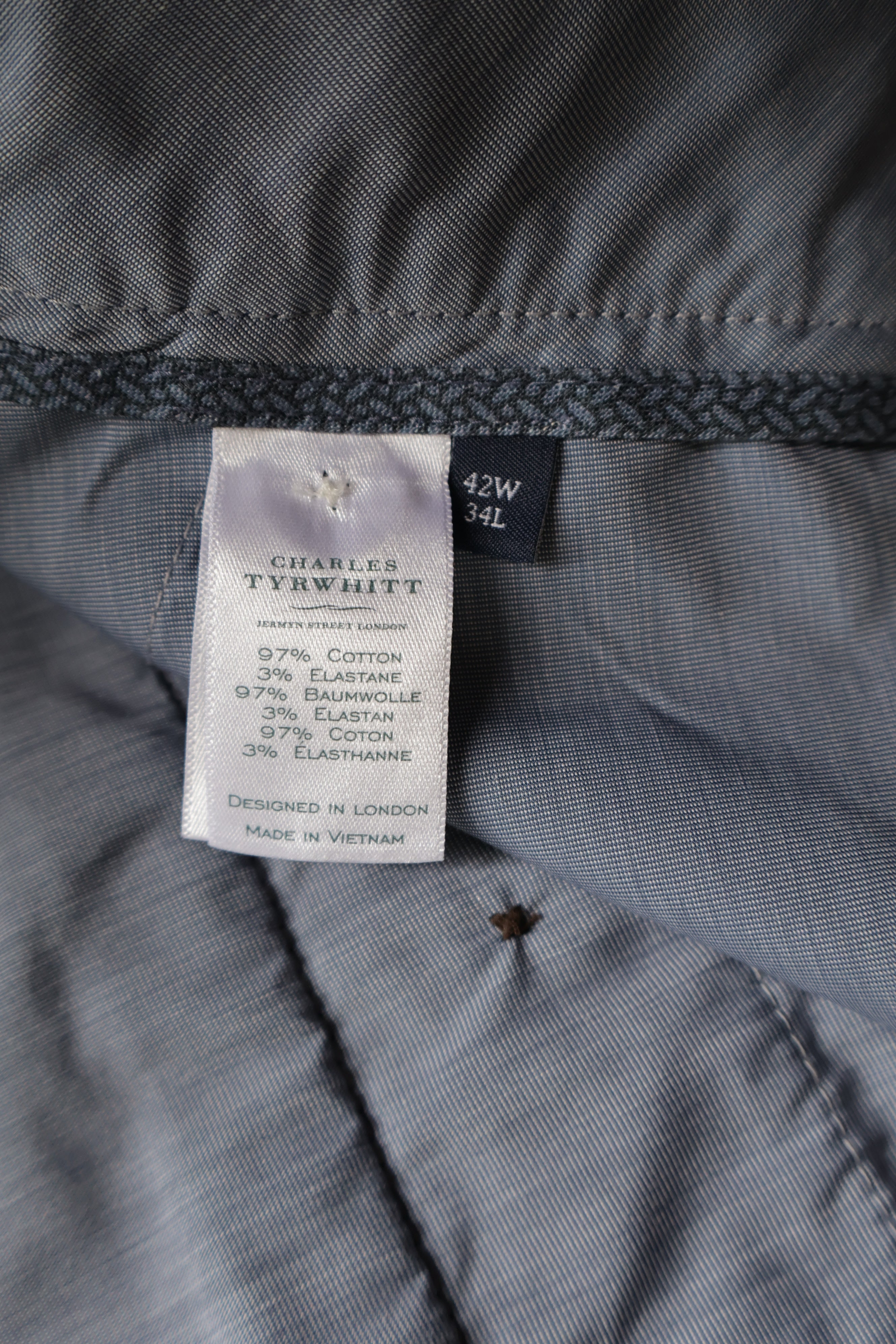 Pantaloni Charles Tyrwhitt - marimea 3XL - Barbati