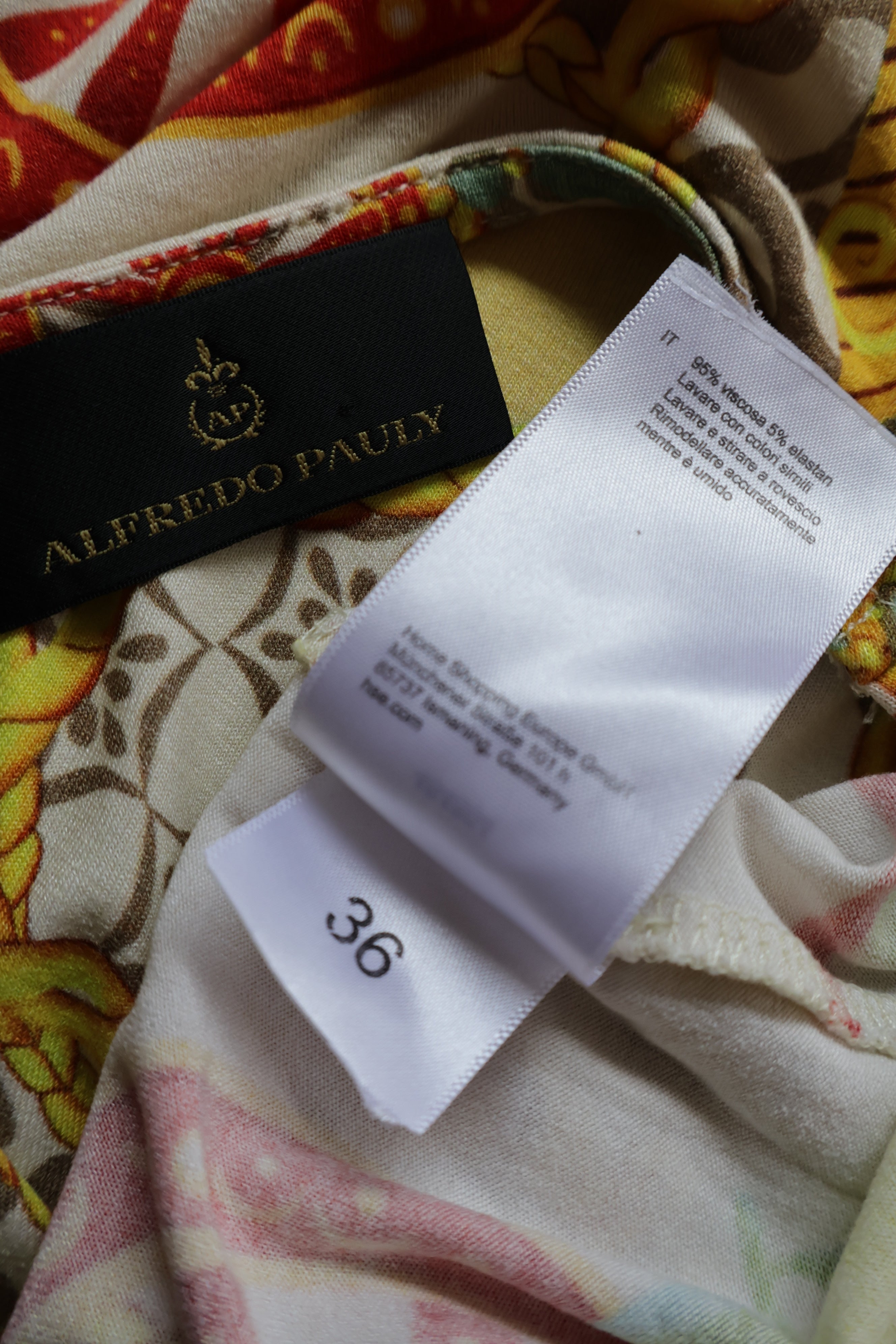 Tricou (vascoza) Alfredo Pauly - marimea S - Femei