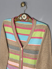 Bluza (cardigan) 85%bumbac/15%cashmir - marimea M - Femei - Intre Umerase