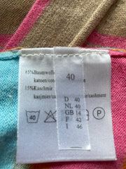 Bluza (cardigan) 85%bumbac/15%cashmir - marimea M - Femei - Intre Umerase