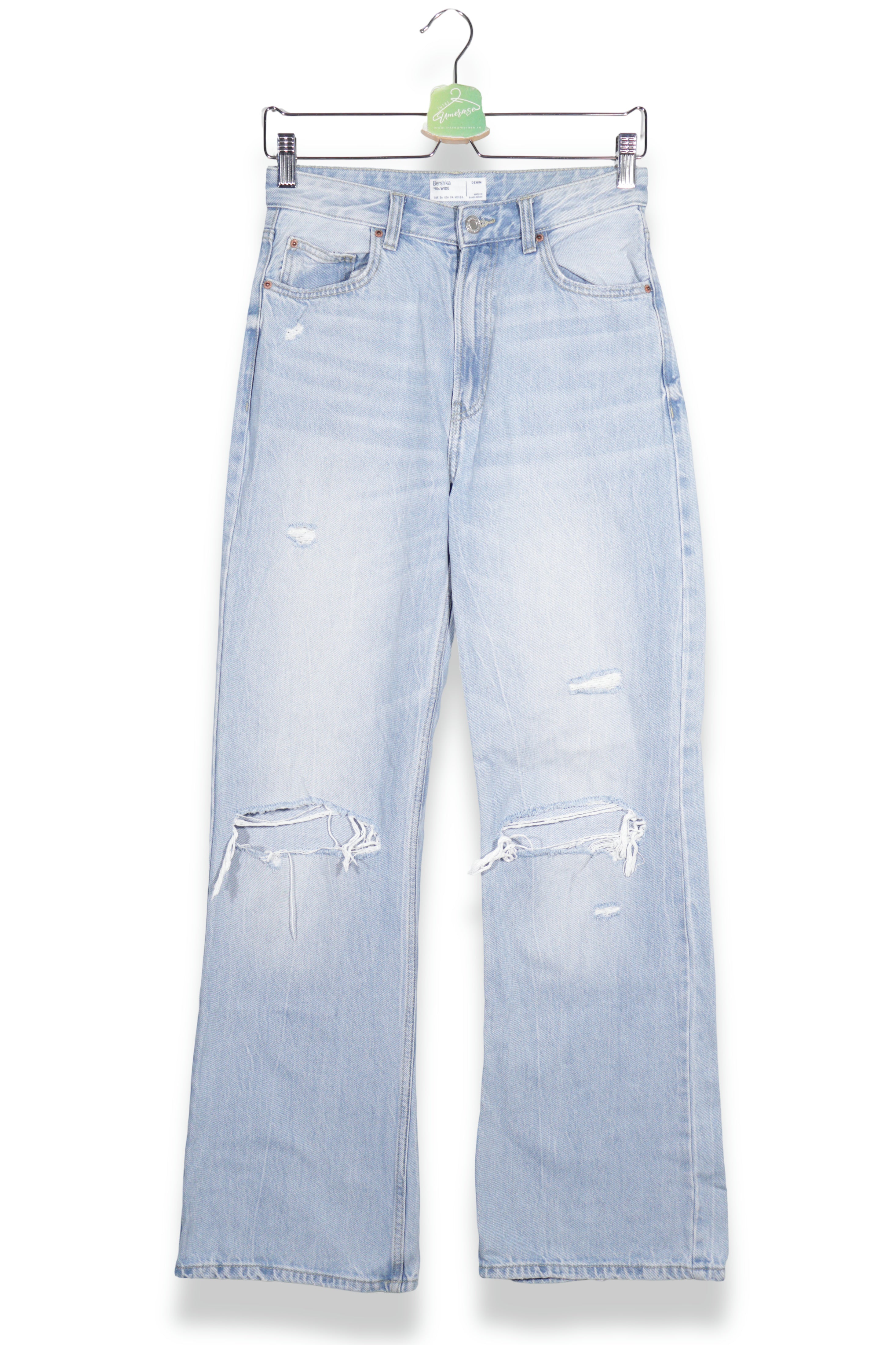 Bershka – blugi – vedere din față – second-hand premium