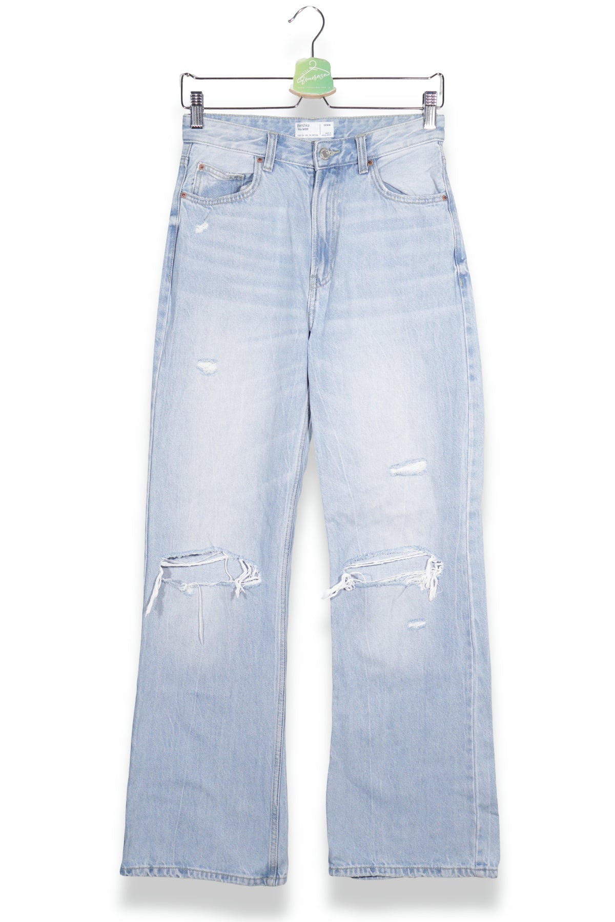 Bershka – blugi – vedere din față – second-hand premium