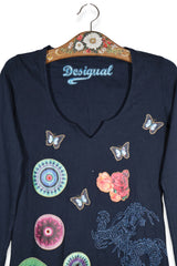 Desigual – bluză – detaliu – second-hand premium
