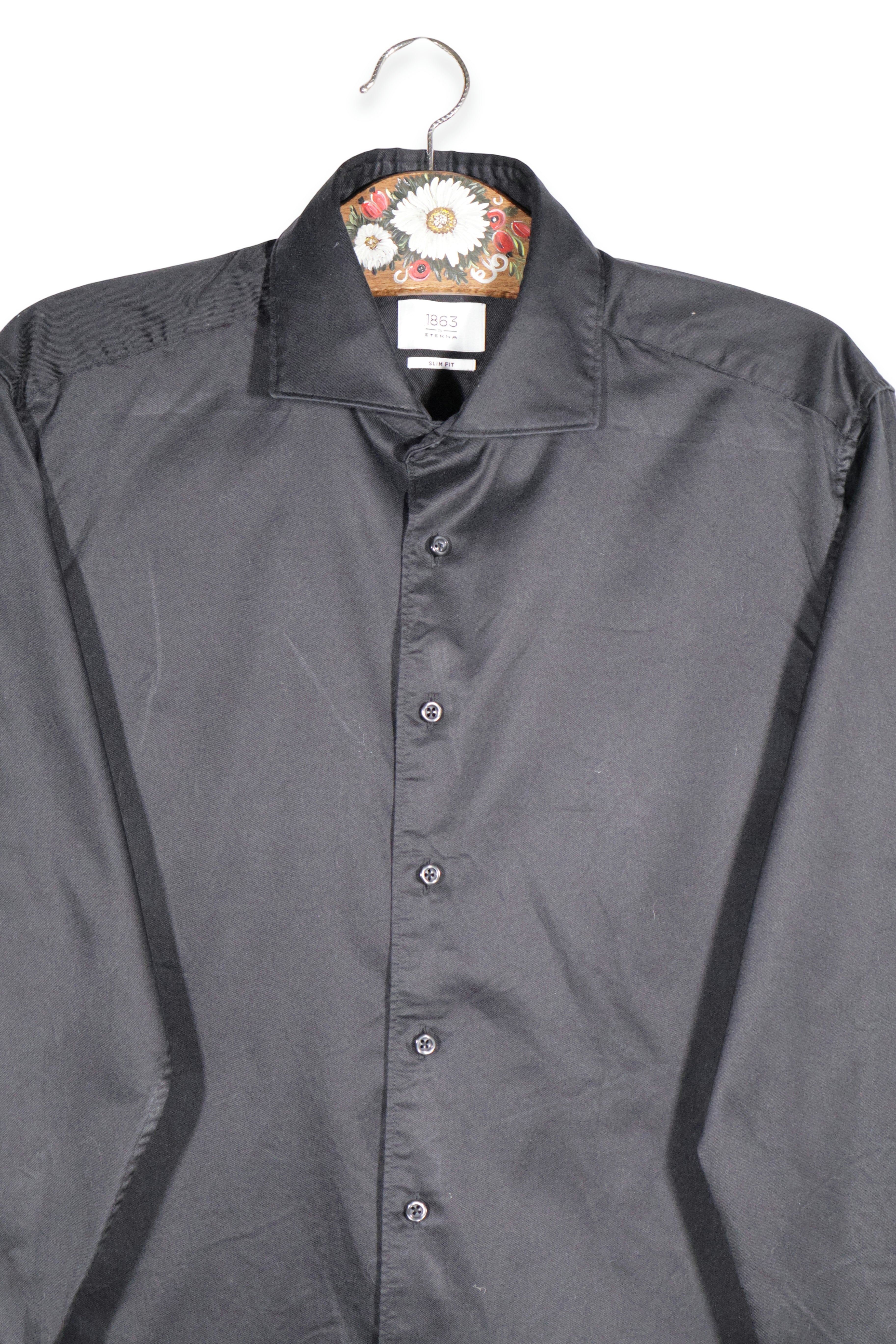 1863 by ETERNA – cămașă – detaliu – second-hand premium