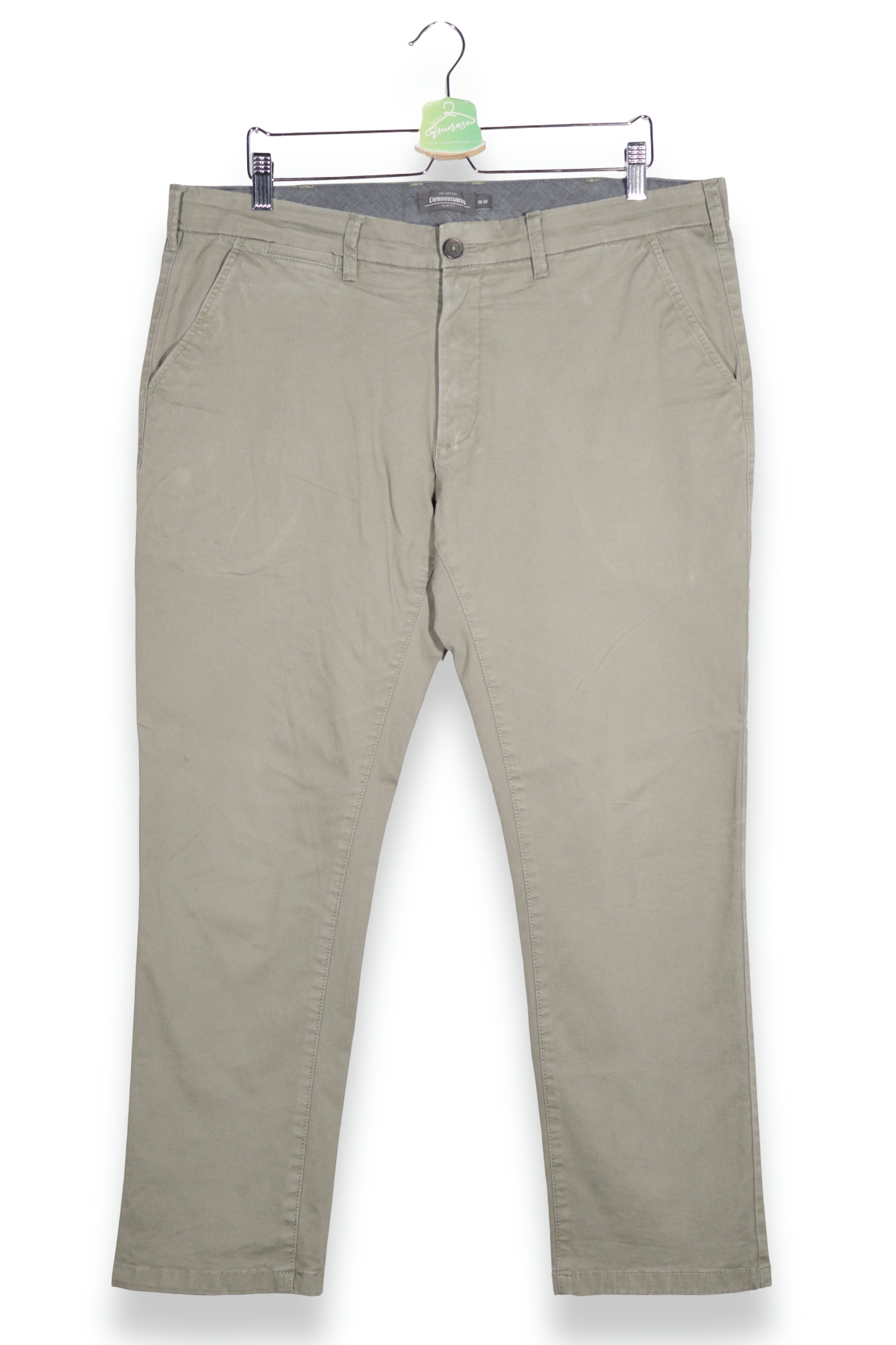 Dressmann – pantaloni – vedere din față – second-hand premium