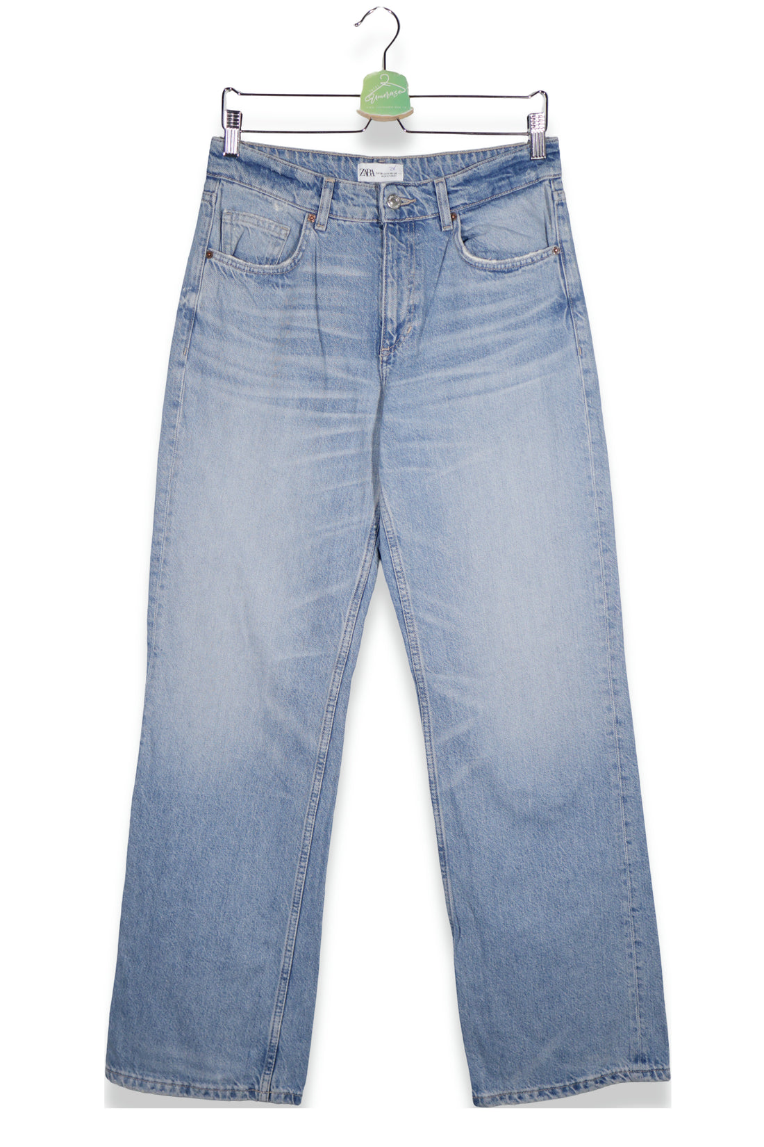 ZARA – blugi – vedere din față – second-hand premium