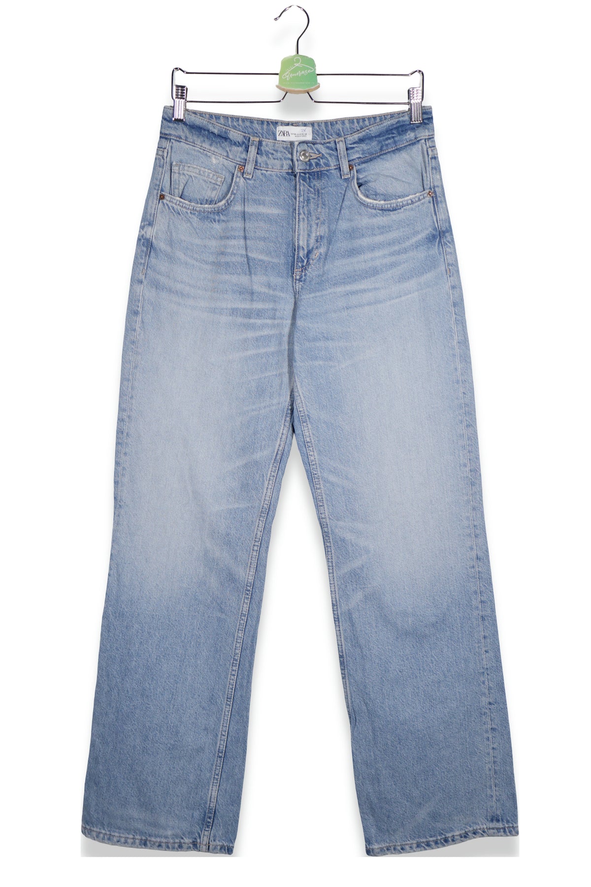 ZARA – blugi – vedere din față – second-hand premium