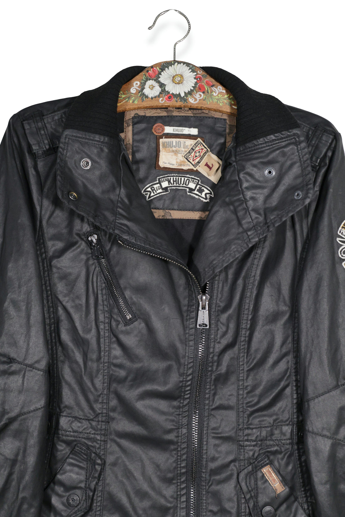 KHUJO – geacă – detaliu – second-hand premium