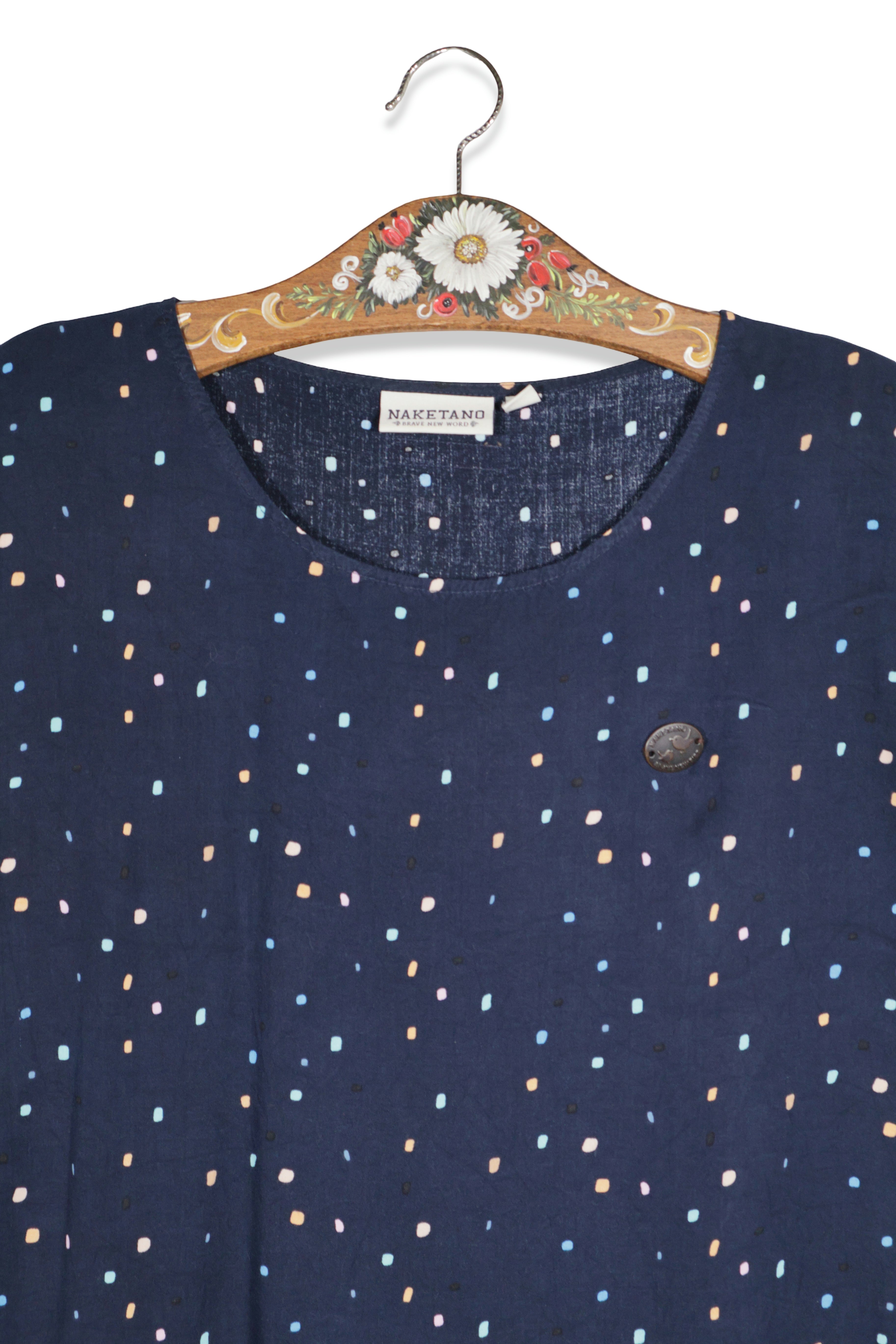 NAKETANO – tricou – detaliu – second-hand premium