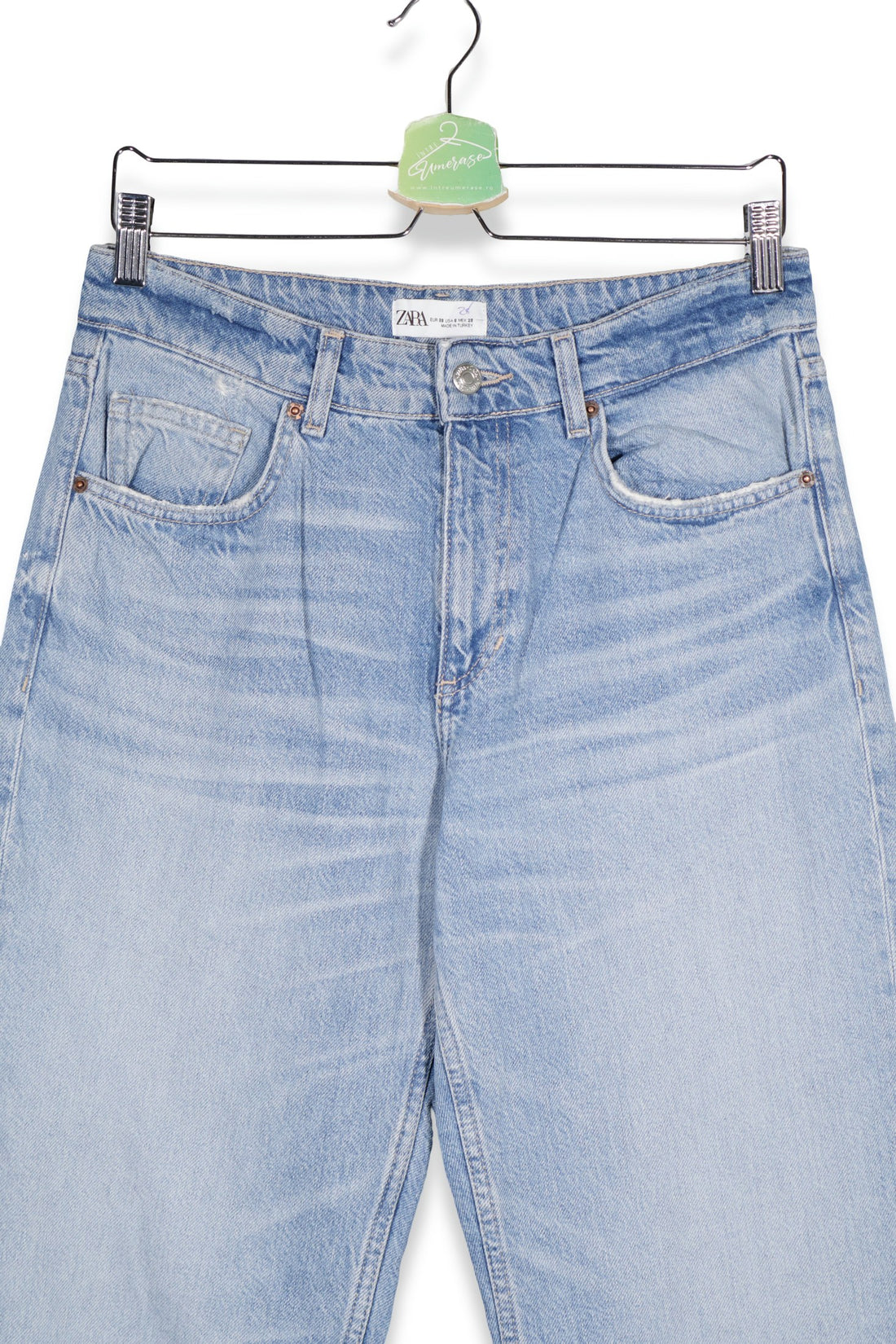 ZARA – blugi – detaliu – second-hand premium